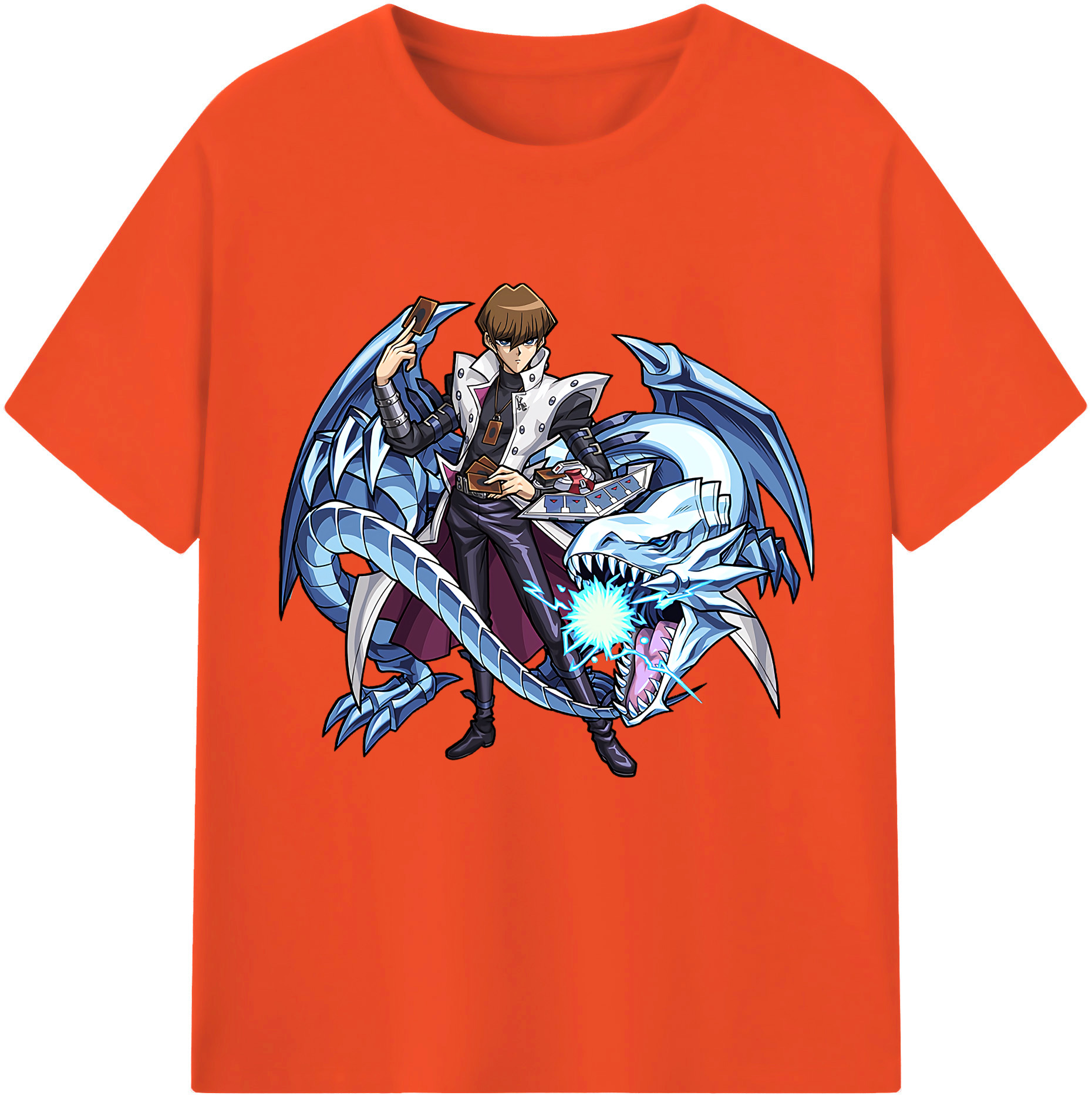 （画像用） 遊☆戯☆王 Yu-Gi-Oh! 綿100％半袖Tシャツ（フロントプリント）