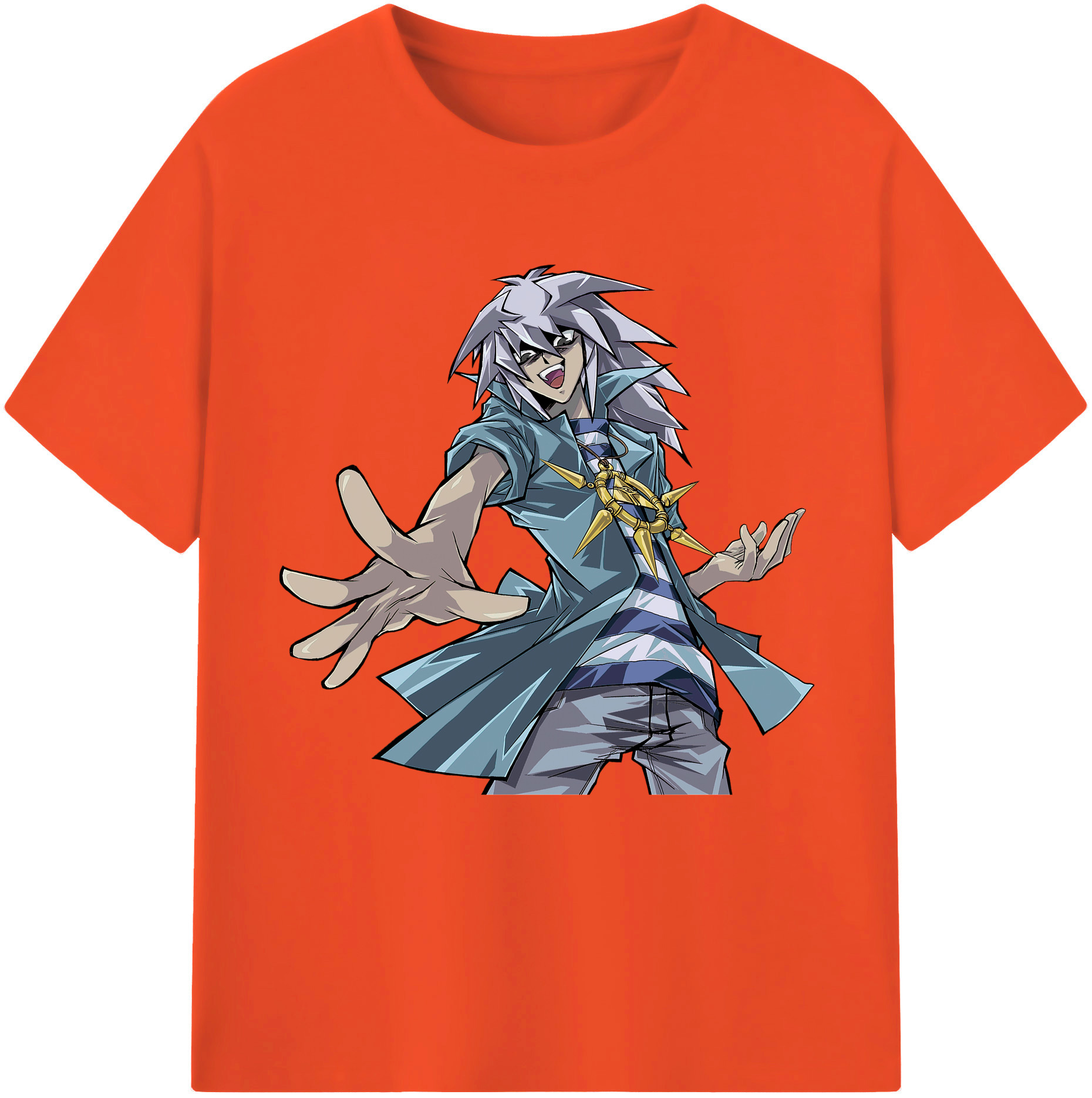 （画像用） 遊☆戯☆王 Yu-Gi-Oh! 綿100％半袖Tシャツ（フロントプリント）