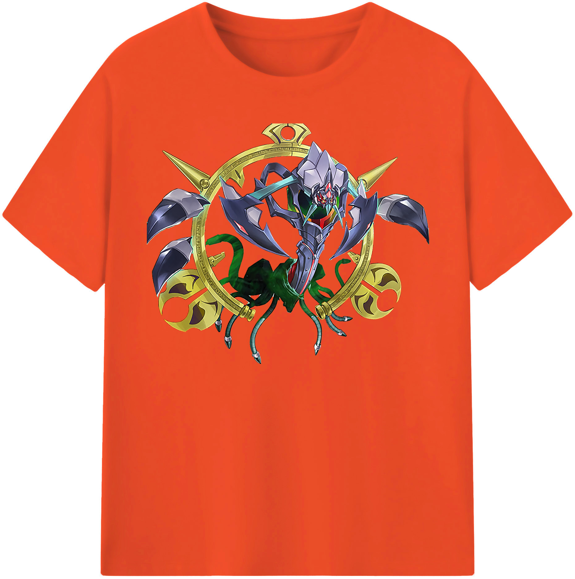 （画像用） 遊☆戯☆王 Yu-Gi-Oh! 綿100％半袖Tシャツ（フロントプリント）