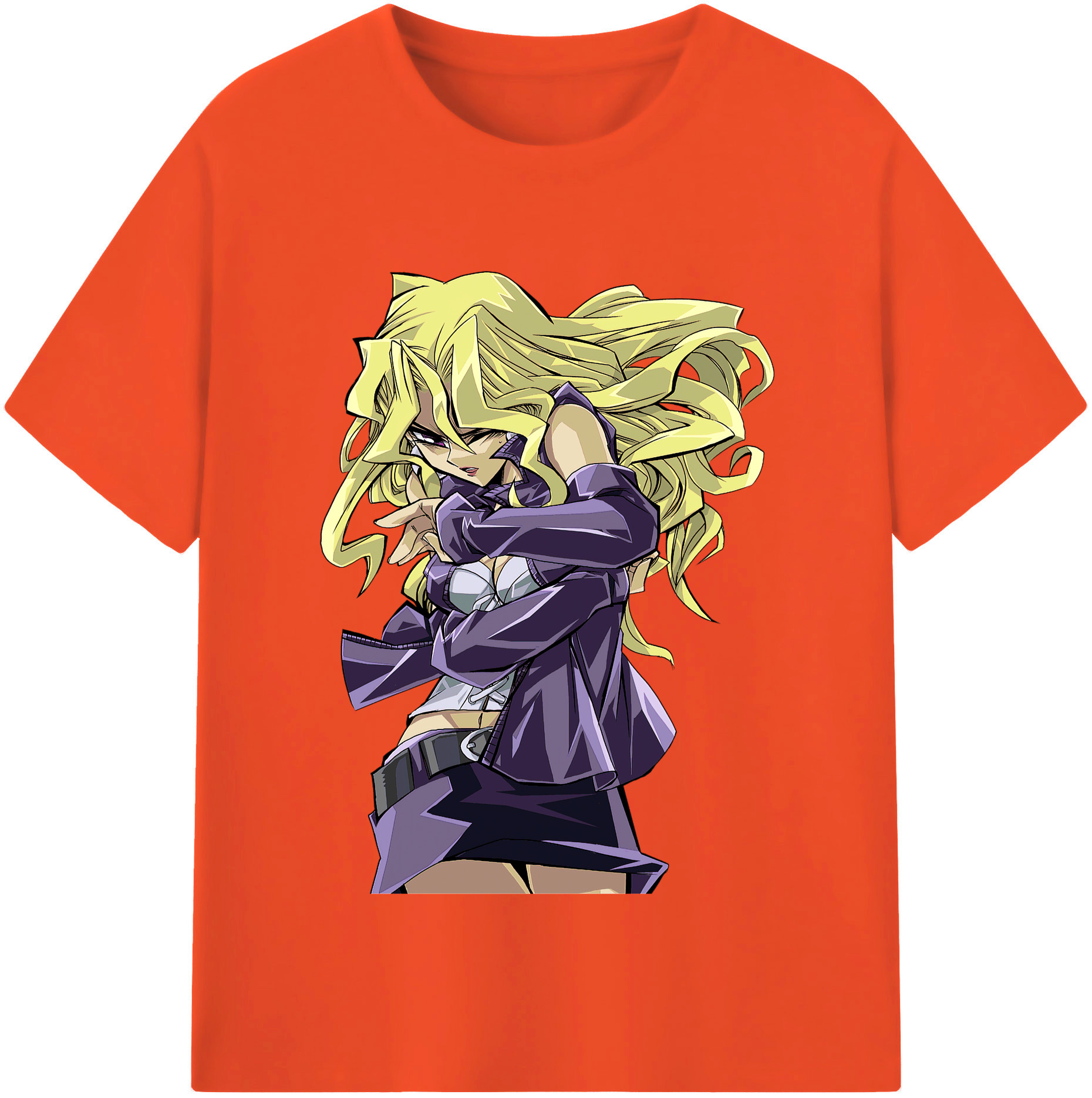 （画像用） 遊☆戯☆王 Yu-Gi-Oh! 綿100％半袖Tシャツ（フロントプリント）