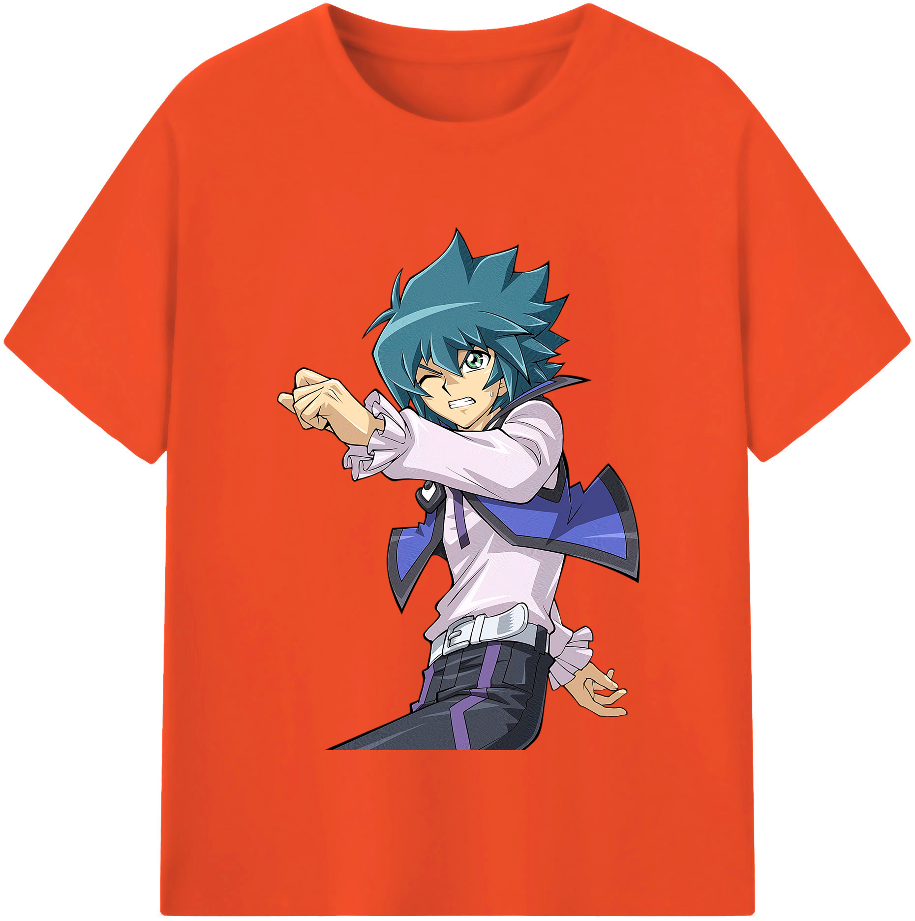 （画像用） 遊☆戯☆王 Yu-Gi-Oh! 綿100％半袖Tシャツ（フロントプリント）