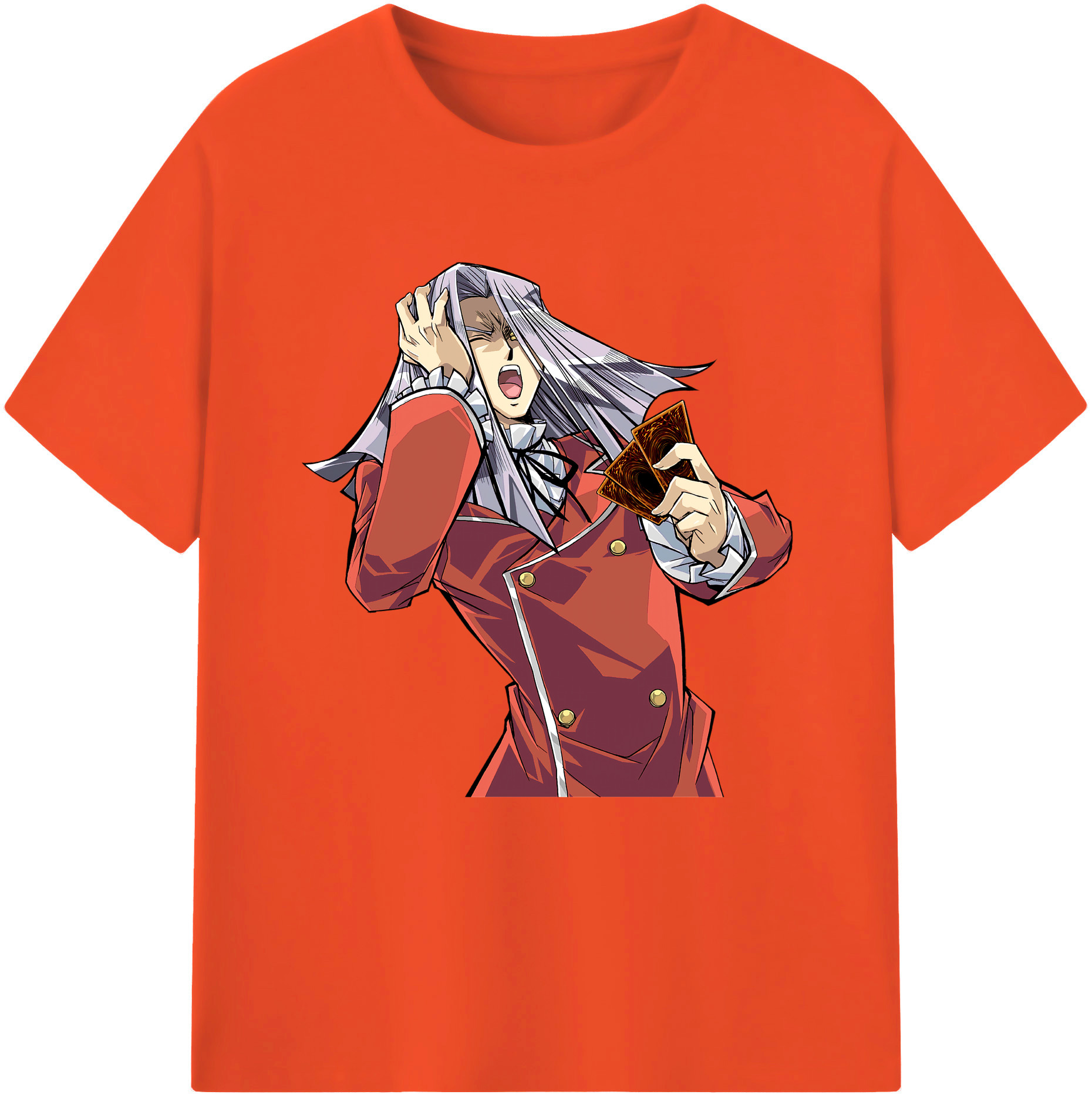 （画像用） 遊☆戯☆王 Yu-Gi-Oh! 綿100％半袖Tシャツ（フロントプリント）