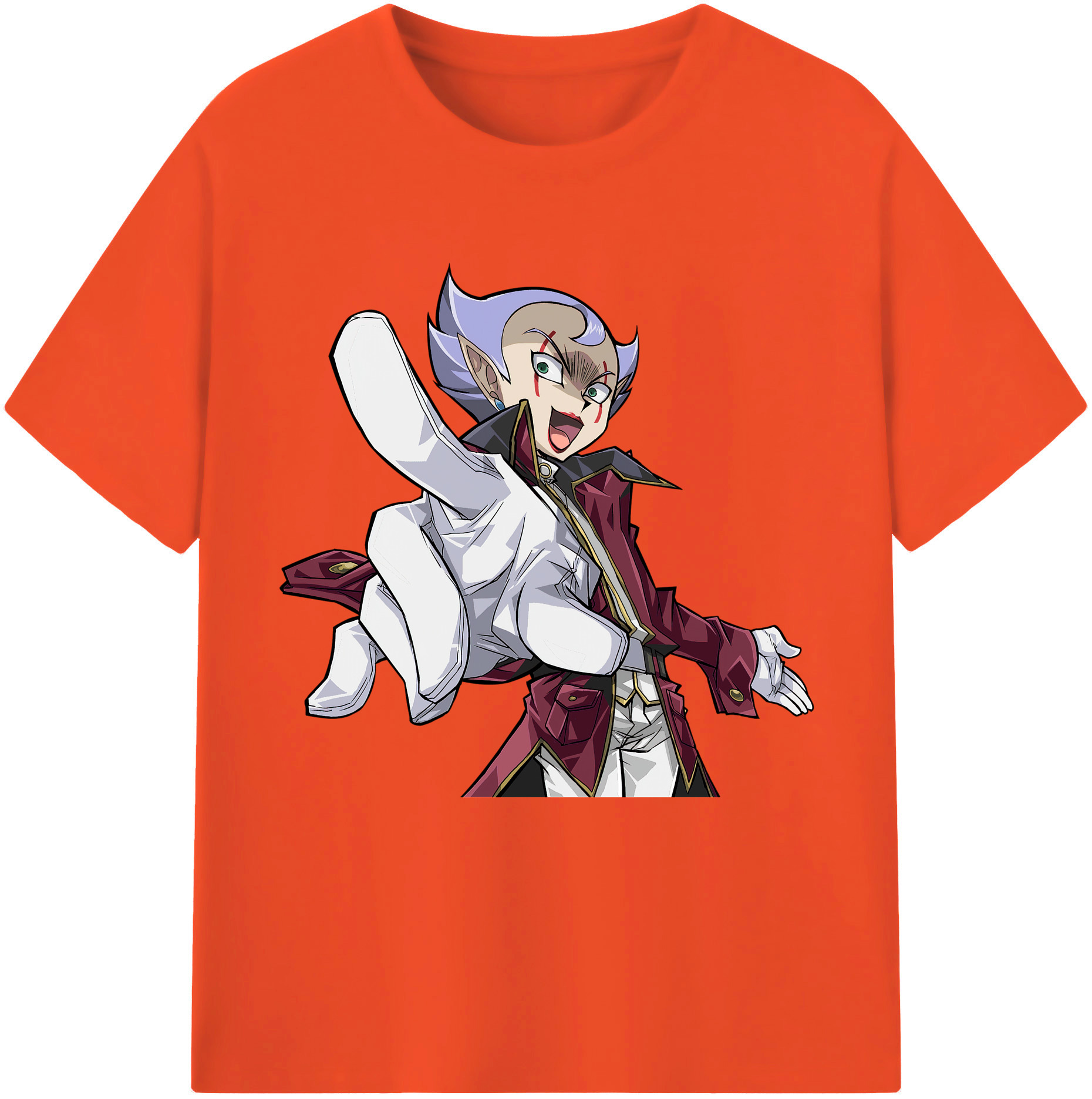 （画像用） 遊☆戯☆王 Yu-Gi-Oh! 綿100％半袖Tシャツ（フロントプリント）