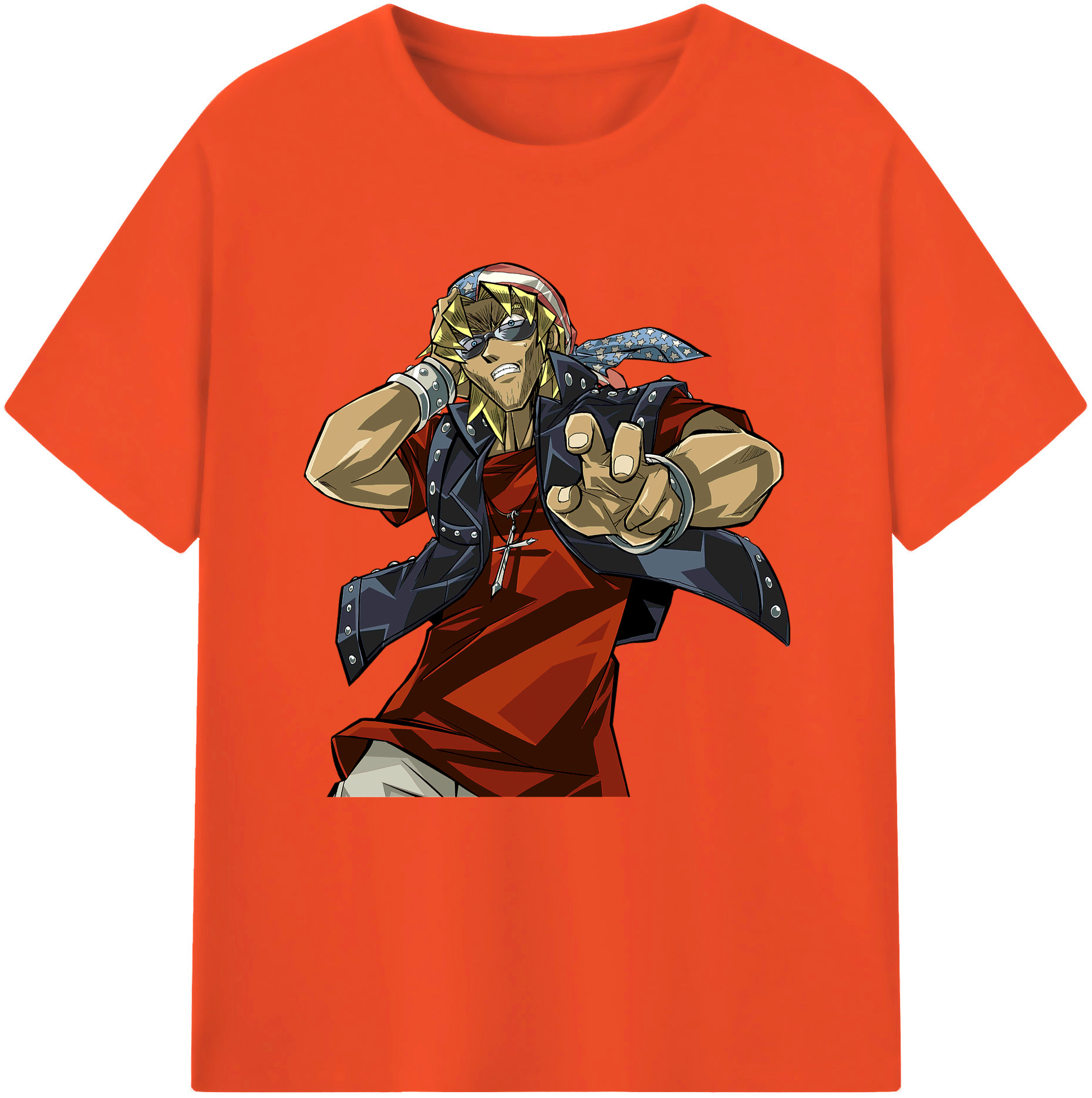 （画像用） 遊☆戯☆王 Yu-Gi-Oh! 綿100％半袖Tシャツ（フロントプリント）