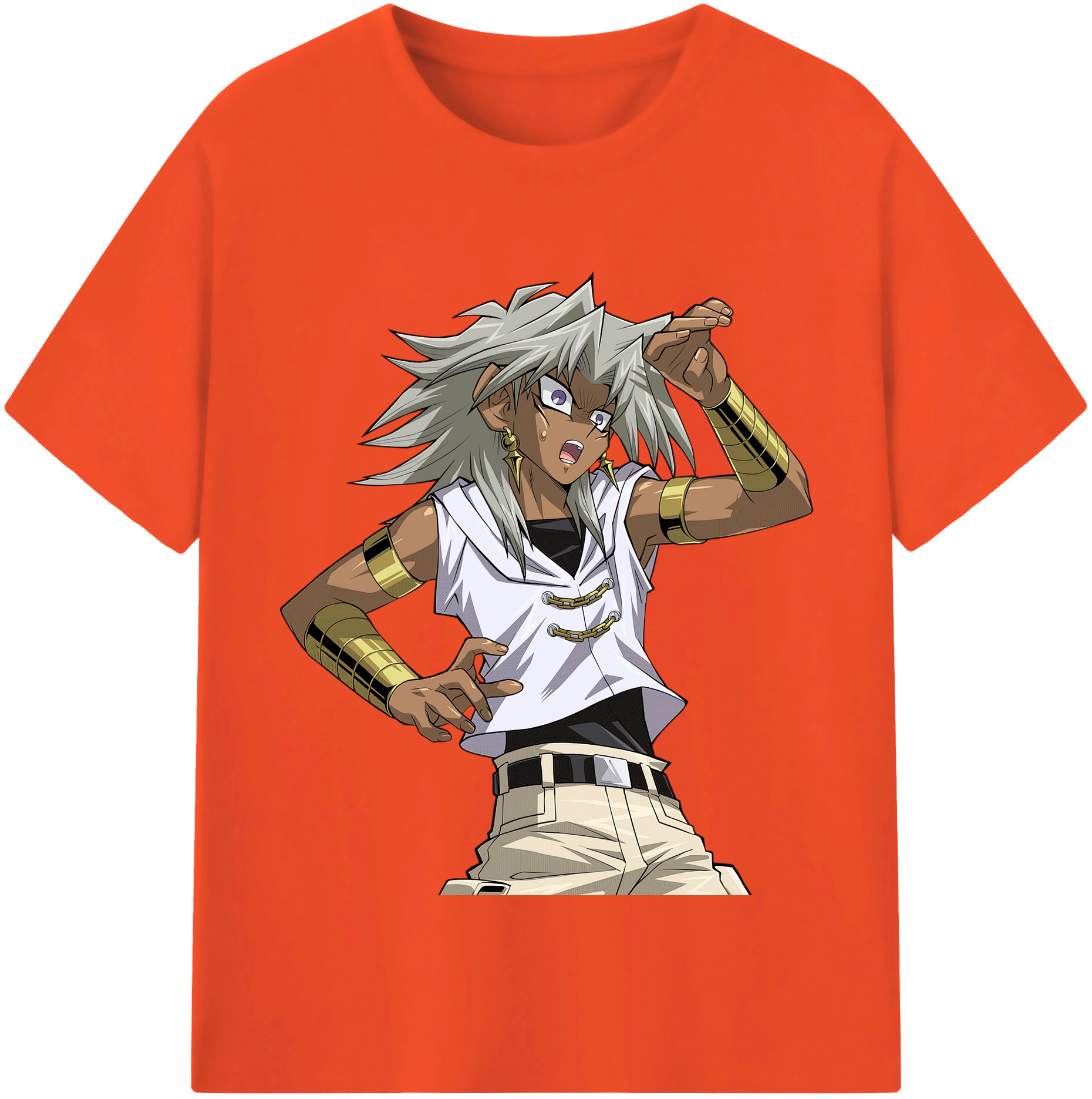 （画像用） 遊☆戯☆王 Yu-Gi-Oh! 綿100％半袖Tシャツ（フロントプリント）