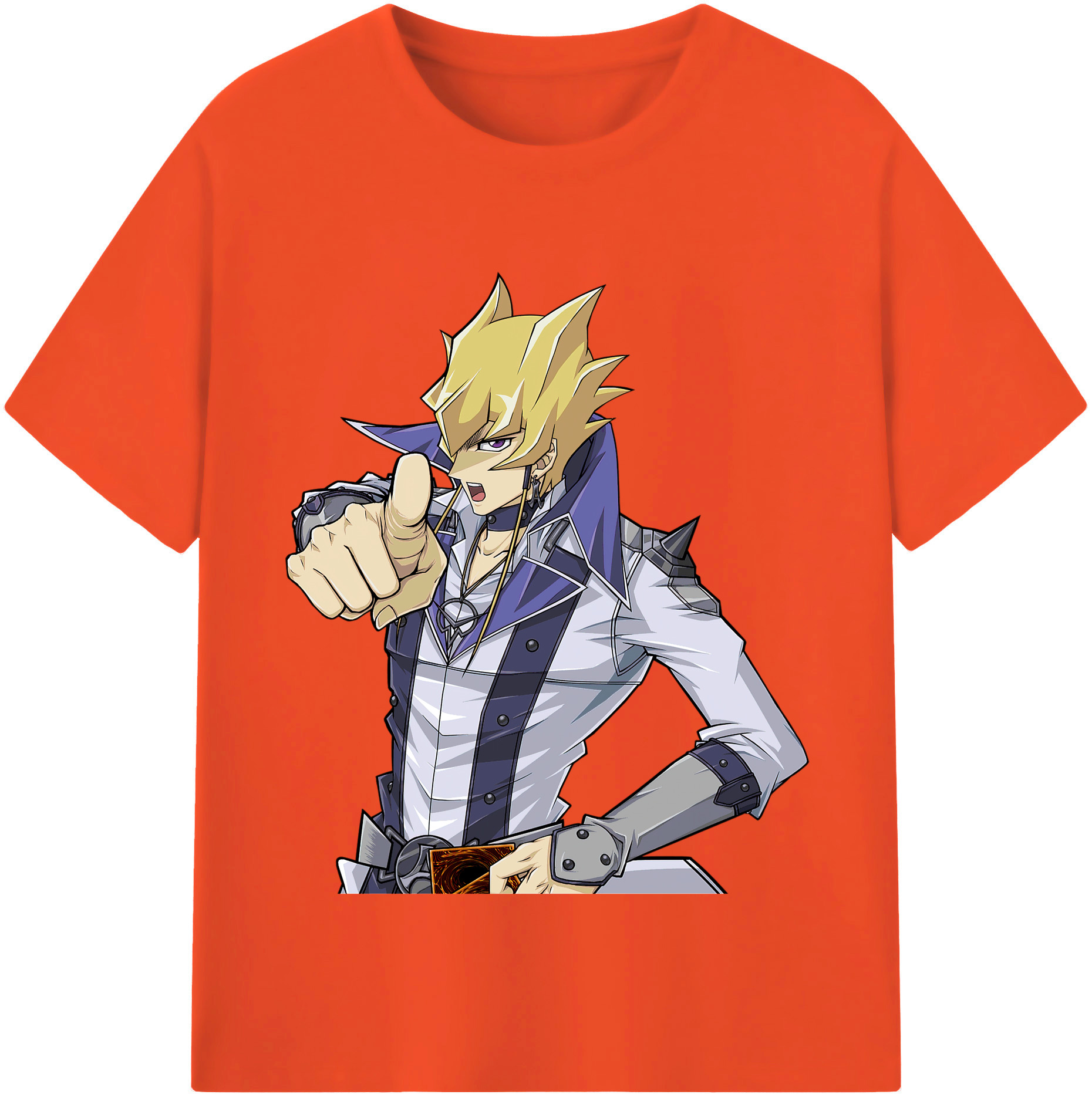 （画像用） 遊☆戯☆王 Yu-Gi-Oh! 綿100％半袖Tシャツ（フロントプリント）