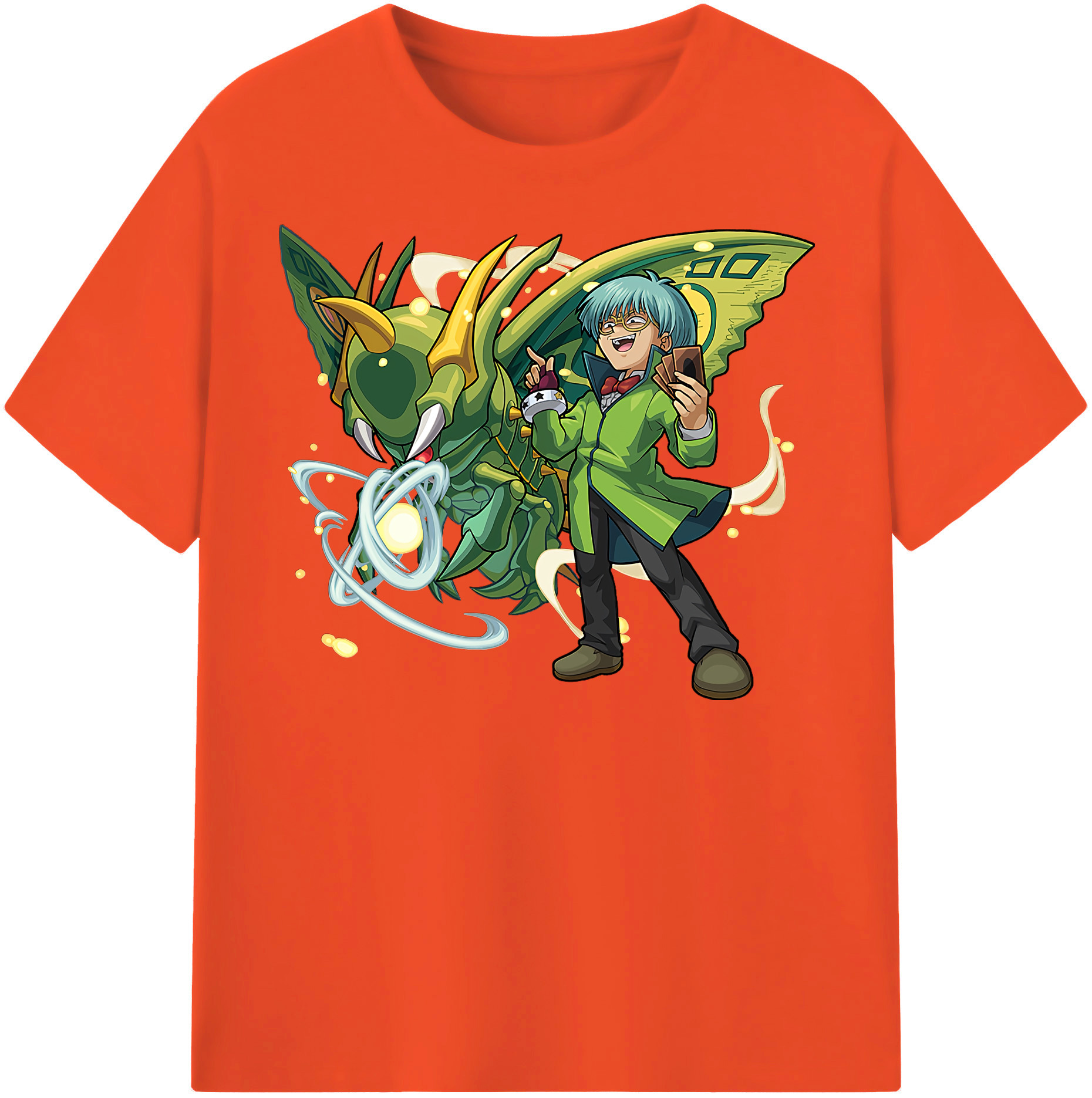 （画像用） 遊☆戯☆王 Yu-Gi-Oh! 綿100％半袖Tシャツ（フロントプリント）