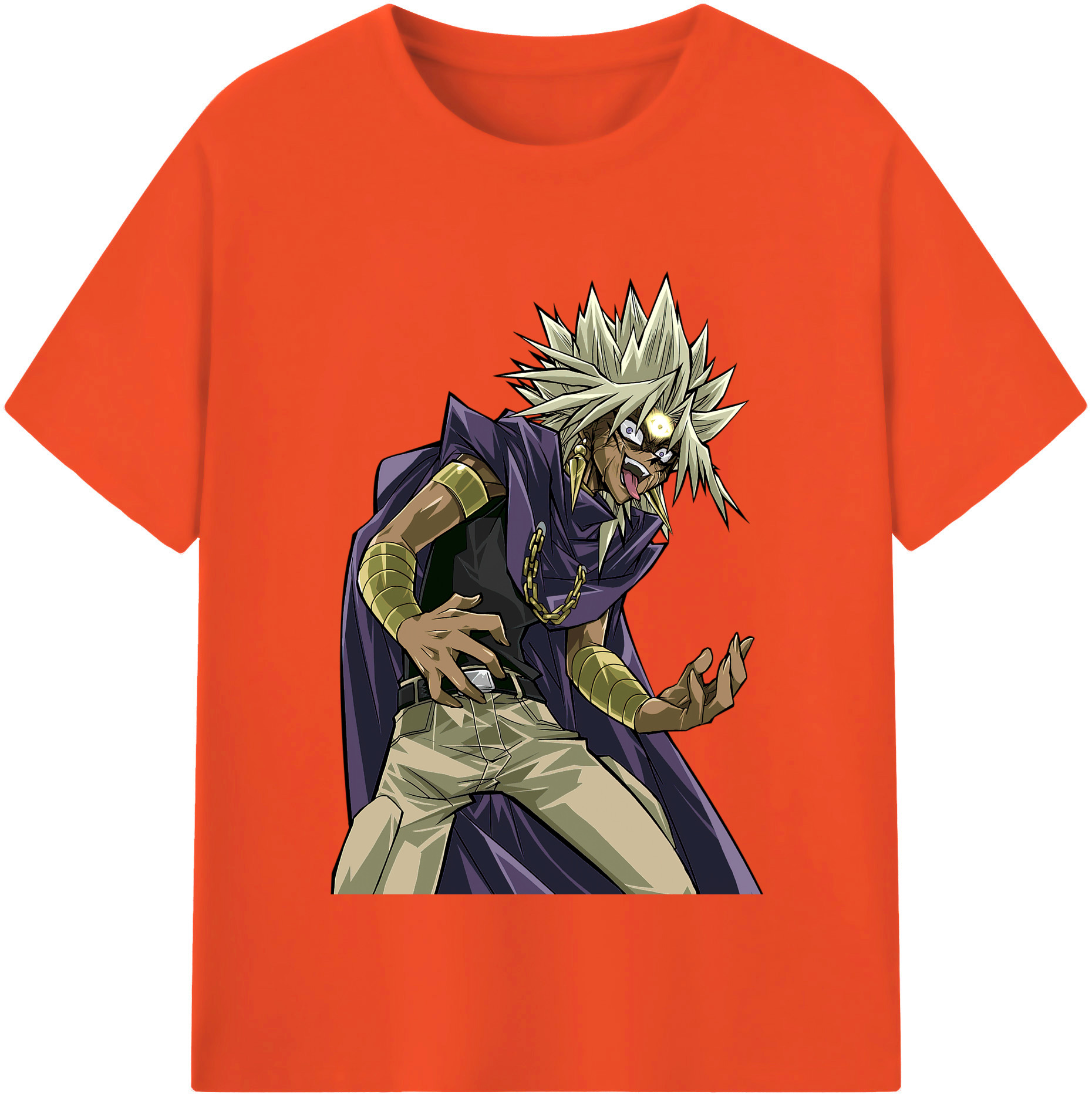 （画像用） 遊☆戯☆王 Yu-Gi-Oh! 綿100％半袖Tシャツ（フロントプリント）