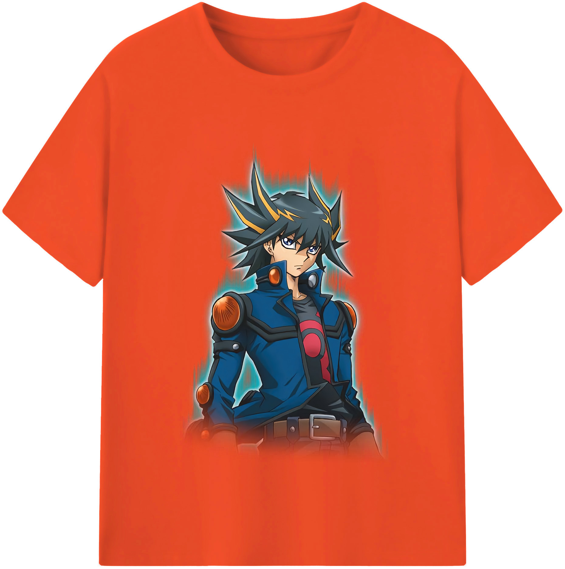 （画像用） 遊☆戯☆王 Yu-Gi-Oh! 綿100％半袖Tシャツ（フロントプリント）
