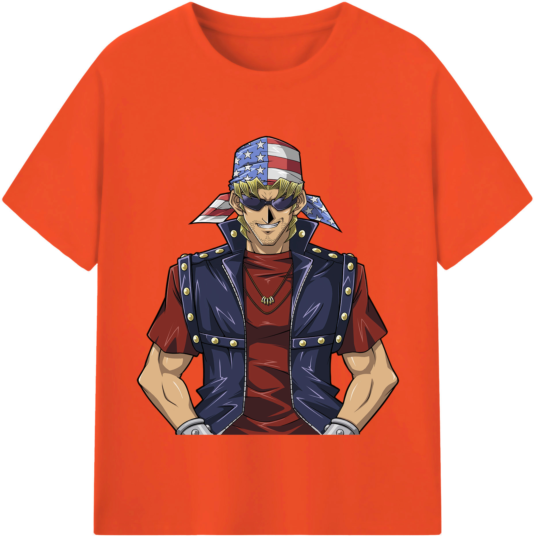 （画像用） 遊☆戯☆王 Yu-Gi-Oh! 綿100％半袖Tシャツ（フロントプリント）