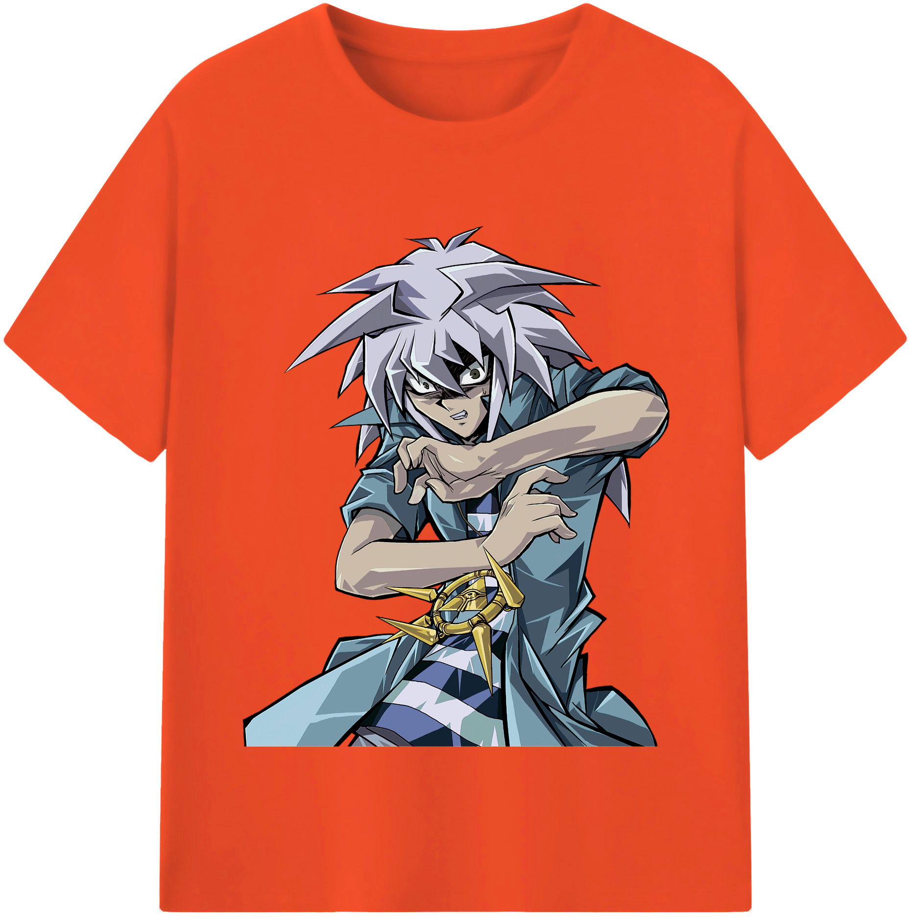 （画像用） 遊☆戯☆王 Yu-Gi-Oh! 綿100％半袖Tシャツ（フロントプリント）