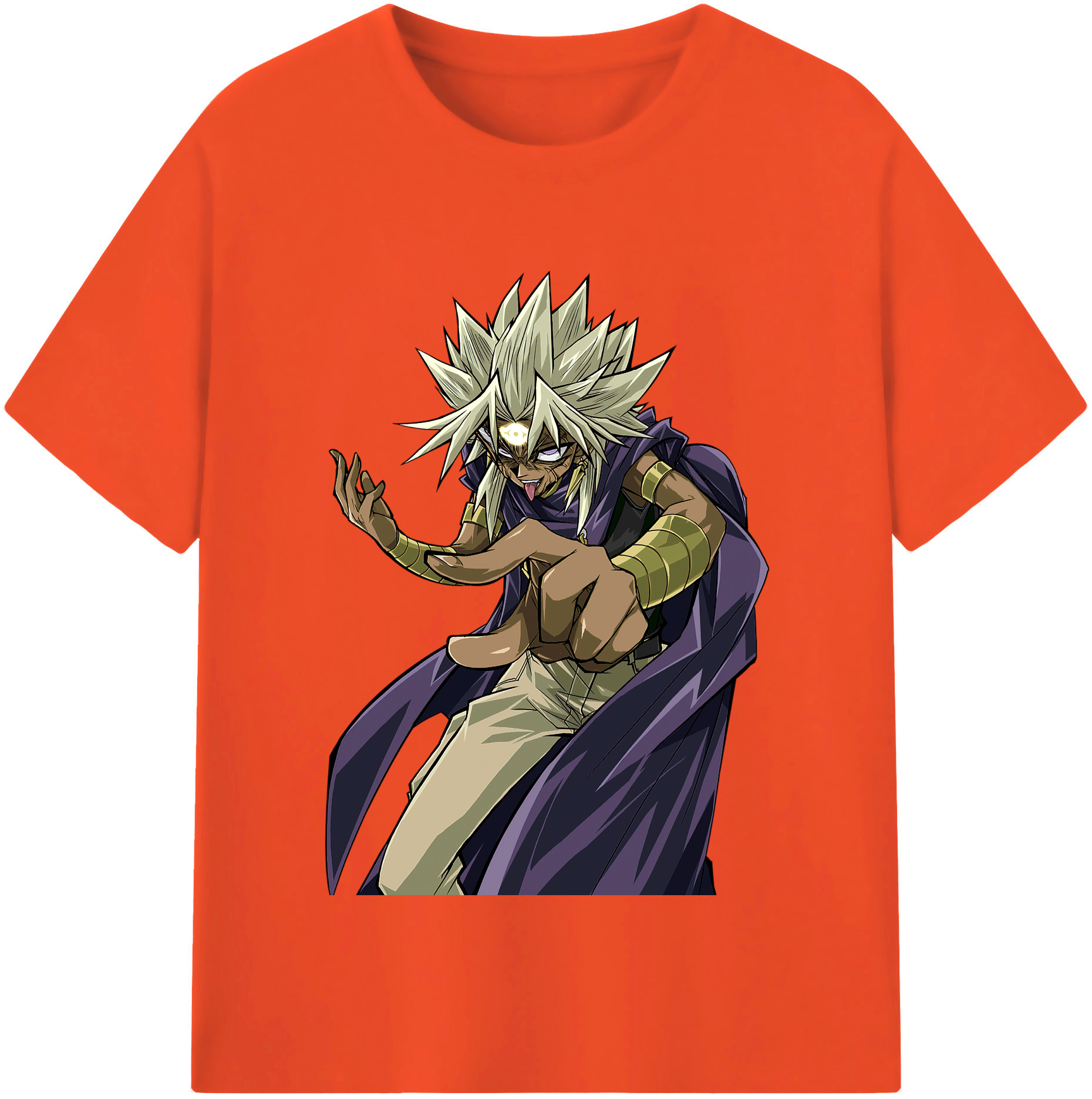 （画像用） 遊☆戯☆王 Yu-Gi-Oh! 綿100％半袖Tシャツ（フロントプリント）