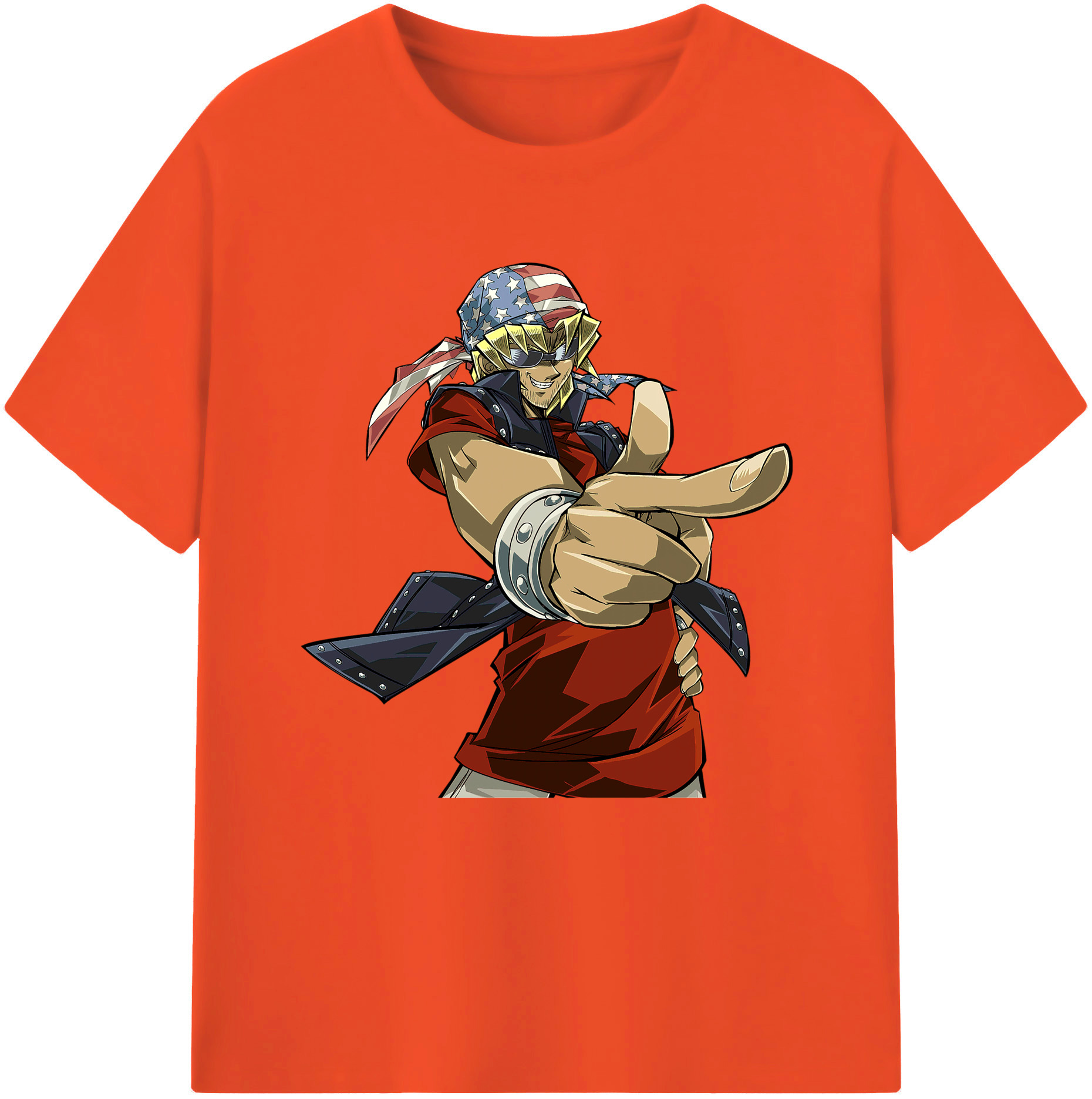 （画像用） 遊☆戯☆王 Yu-Gi-Oh! 綿100％半袖Tシャツ（フロントプリント）
