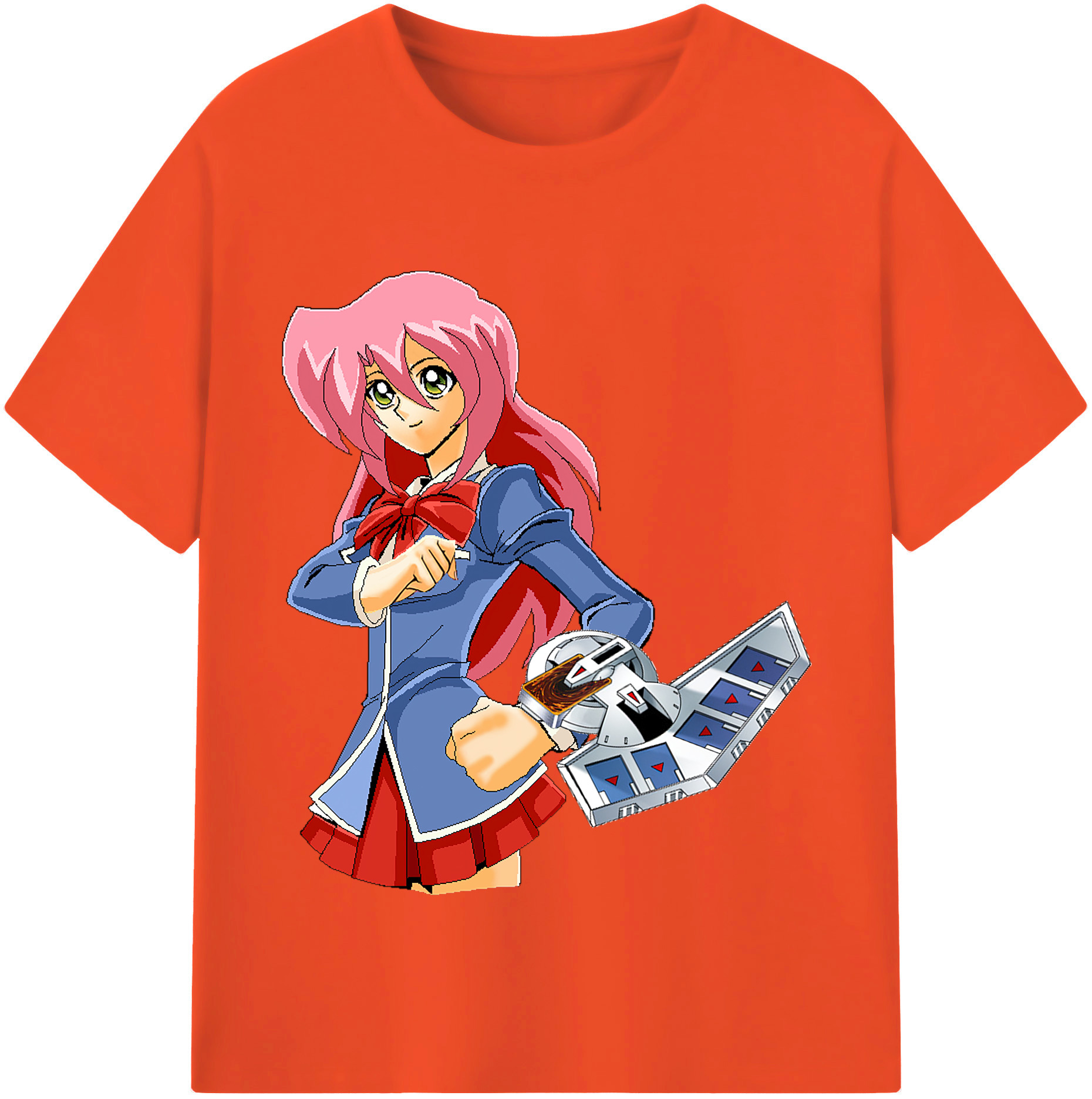 （画像用） 遊☆戯☆王 Yu-Gi-Oh! 綿100％半袖Tシャツ（フロントプリント）
