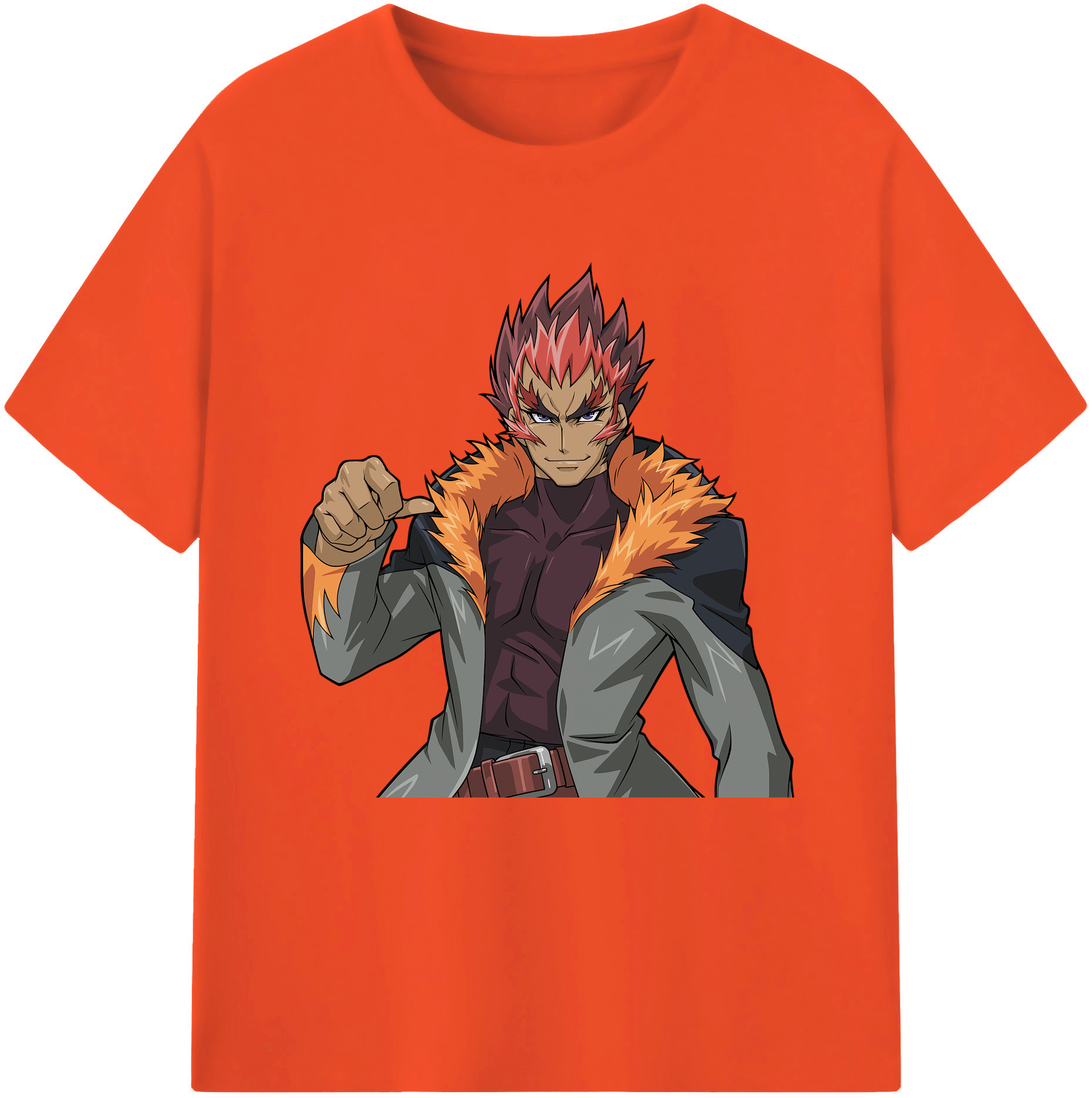 （画像用） 遊☆戯☆王 Yu-Gi-Oh! 綿100％半袖Tシャツ（フロントプリント）