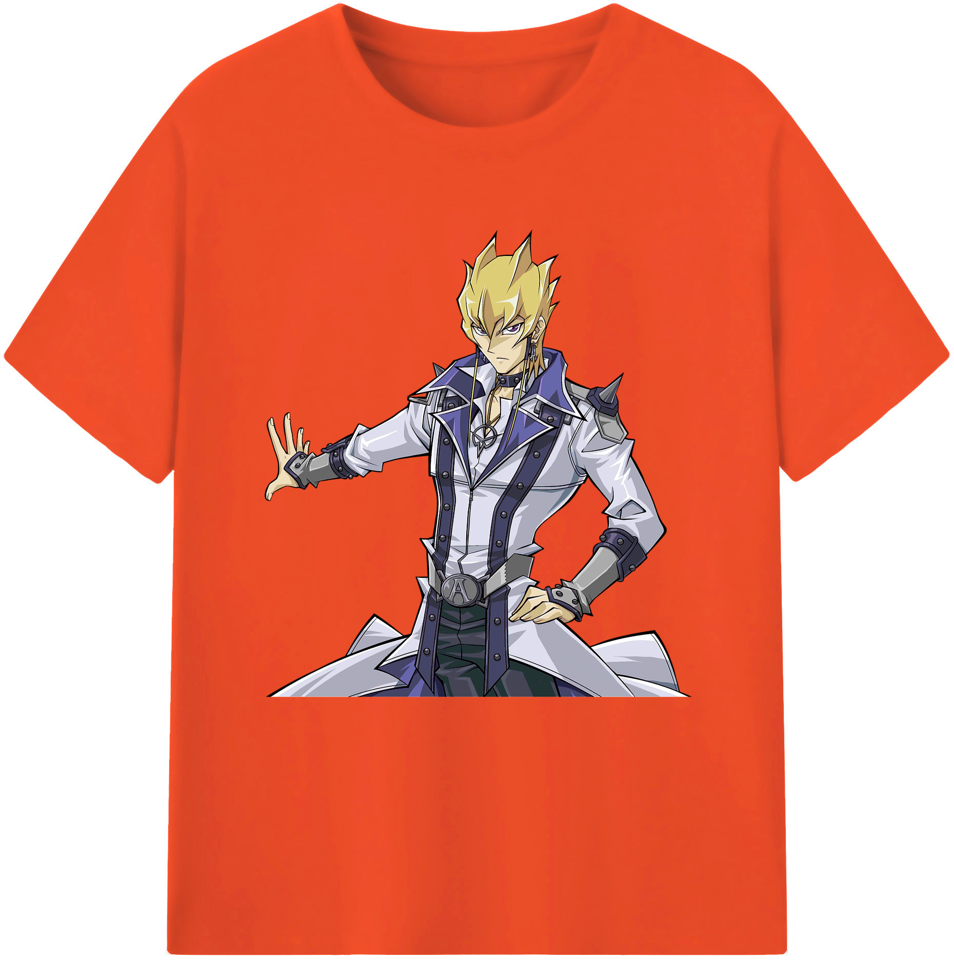（画像用） 遊☆戯☆王 Yu-Gi-Oh! 綿100％半袖Tシャツ（フロントプリント）