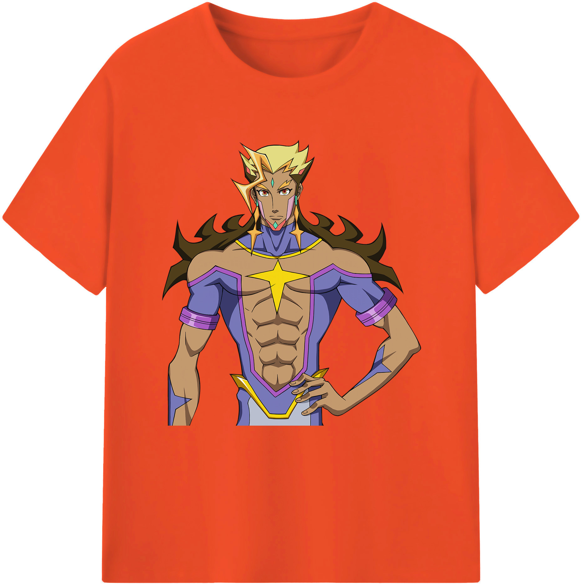 （画像用） 遊☆戯☆王 Yu-Gi-Oh! 綿100％半袖Tシャツ（フロントプリント）