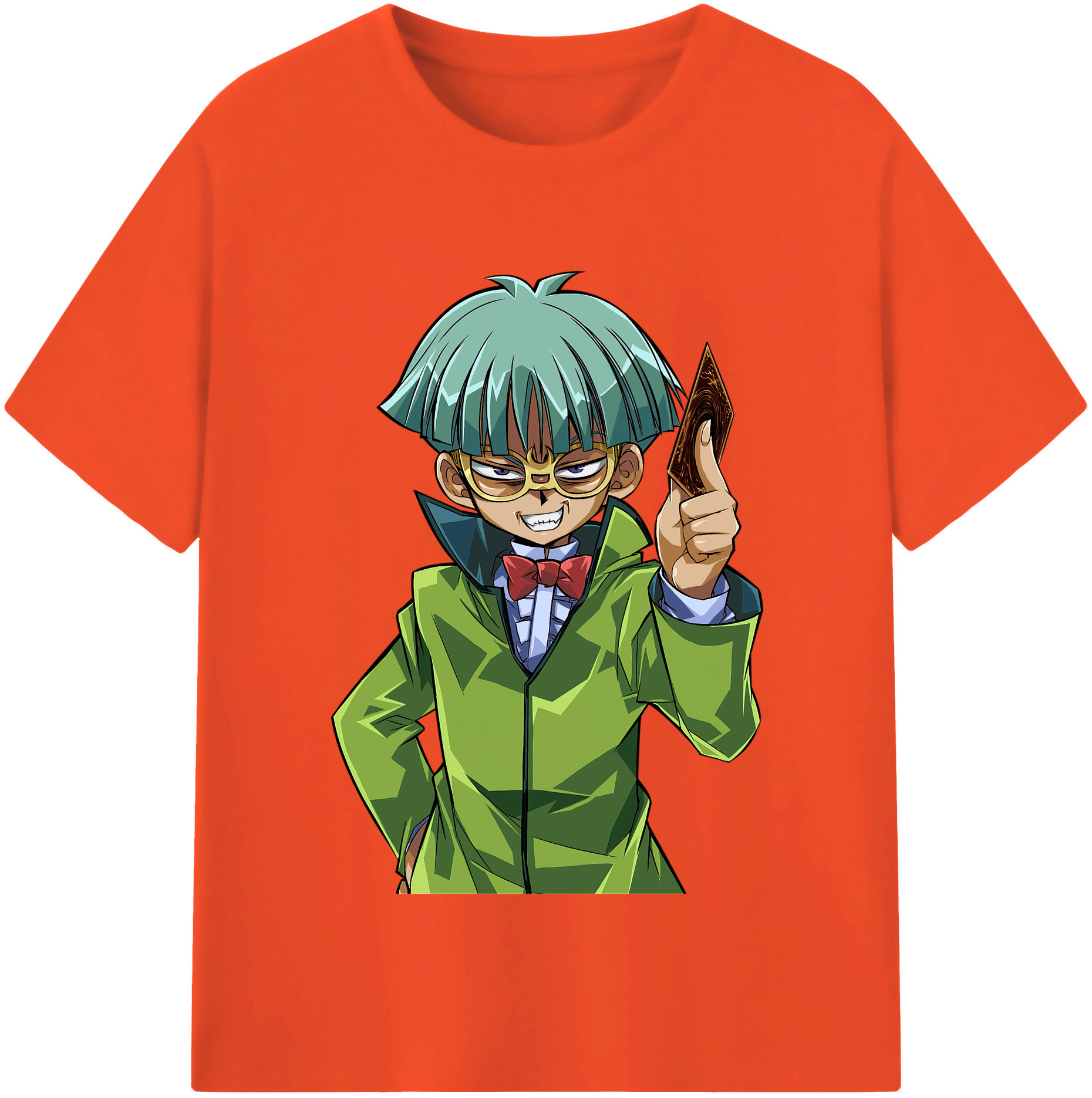 （画像用） 遊☆戯☆王 Yu-Gi-Oh! 綿100％半袖Tシャツ（フロントプリント）
