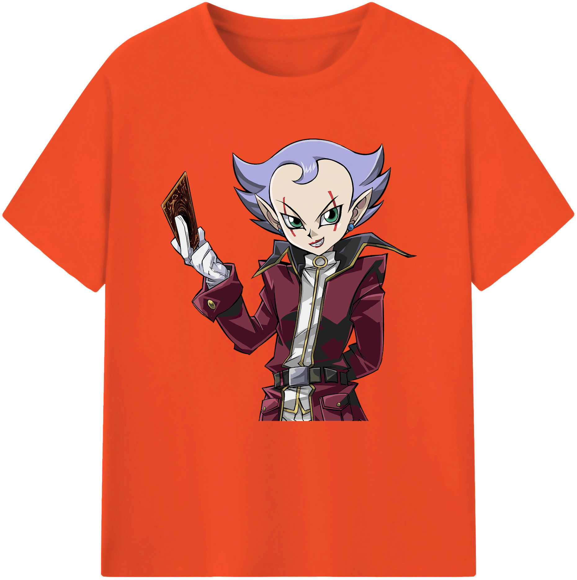 （画像用） 遊☆戯☆王 Yu-Gi-Oh! 綿100％半袖Tシャツ（フロントプリント）