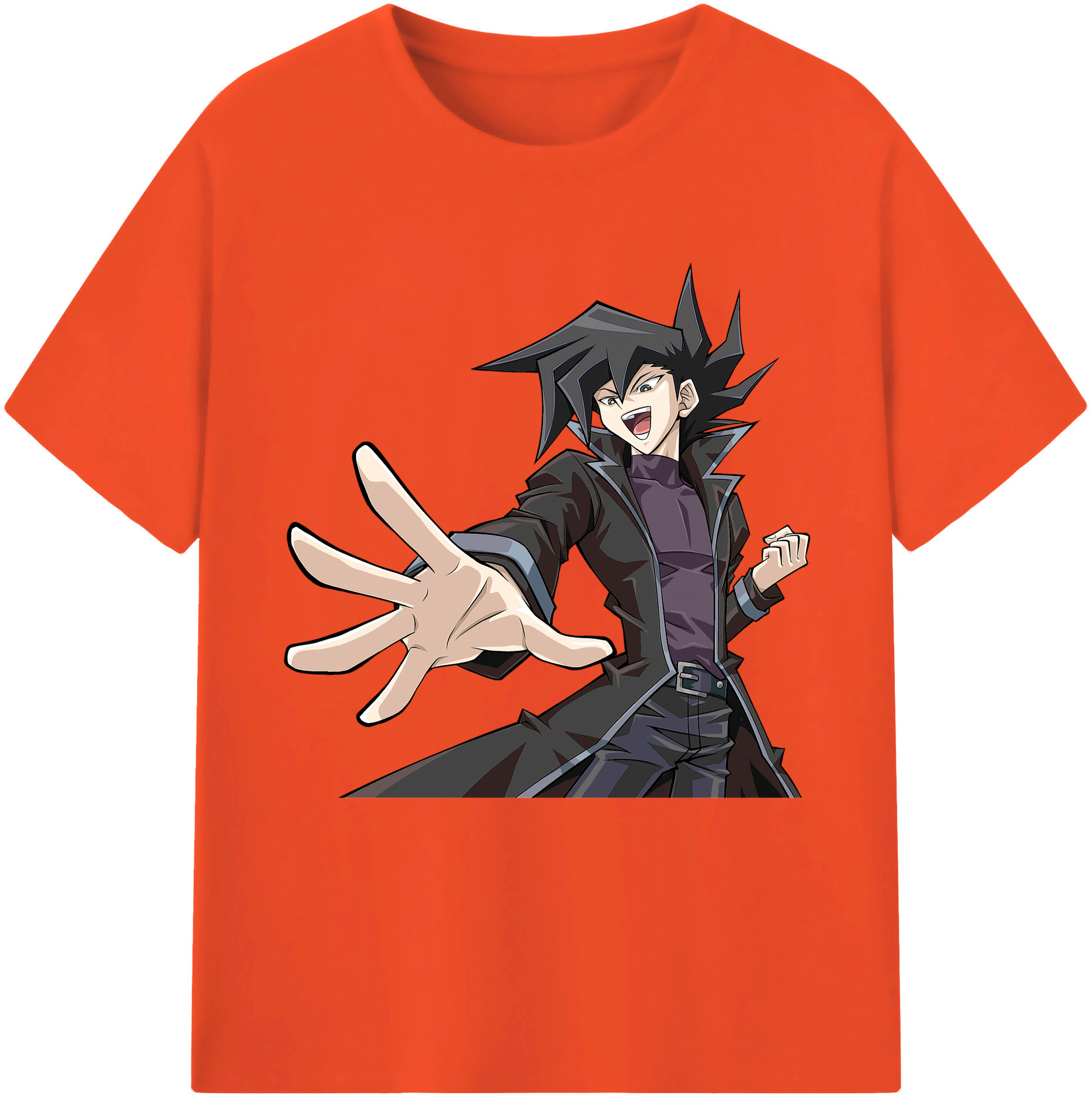（画像用） 遊☆戯☆王 Yu-Gi-Oh! 綿100％半袖Tシャツ（フロントプリント）