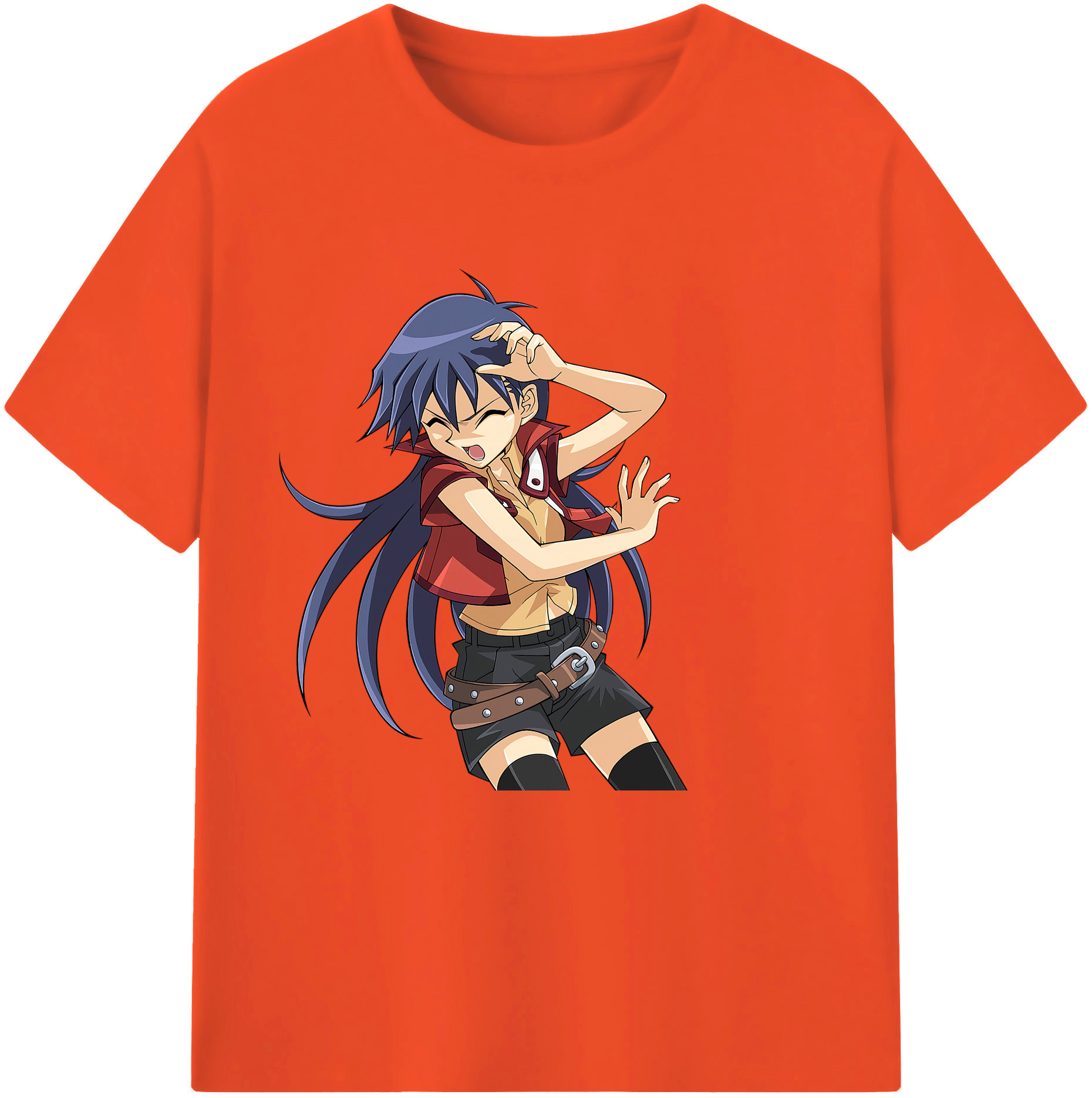（画像用） 遊☆戯☆王 Yu-Gi-Oh! 綿100％半袖Tシャツ（フロントプリント）
