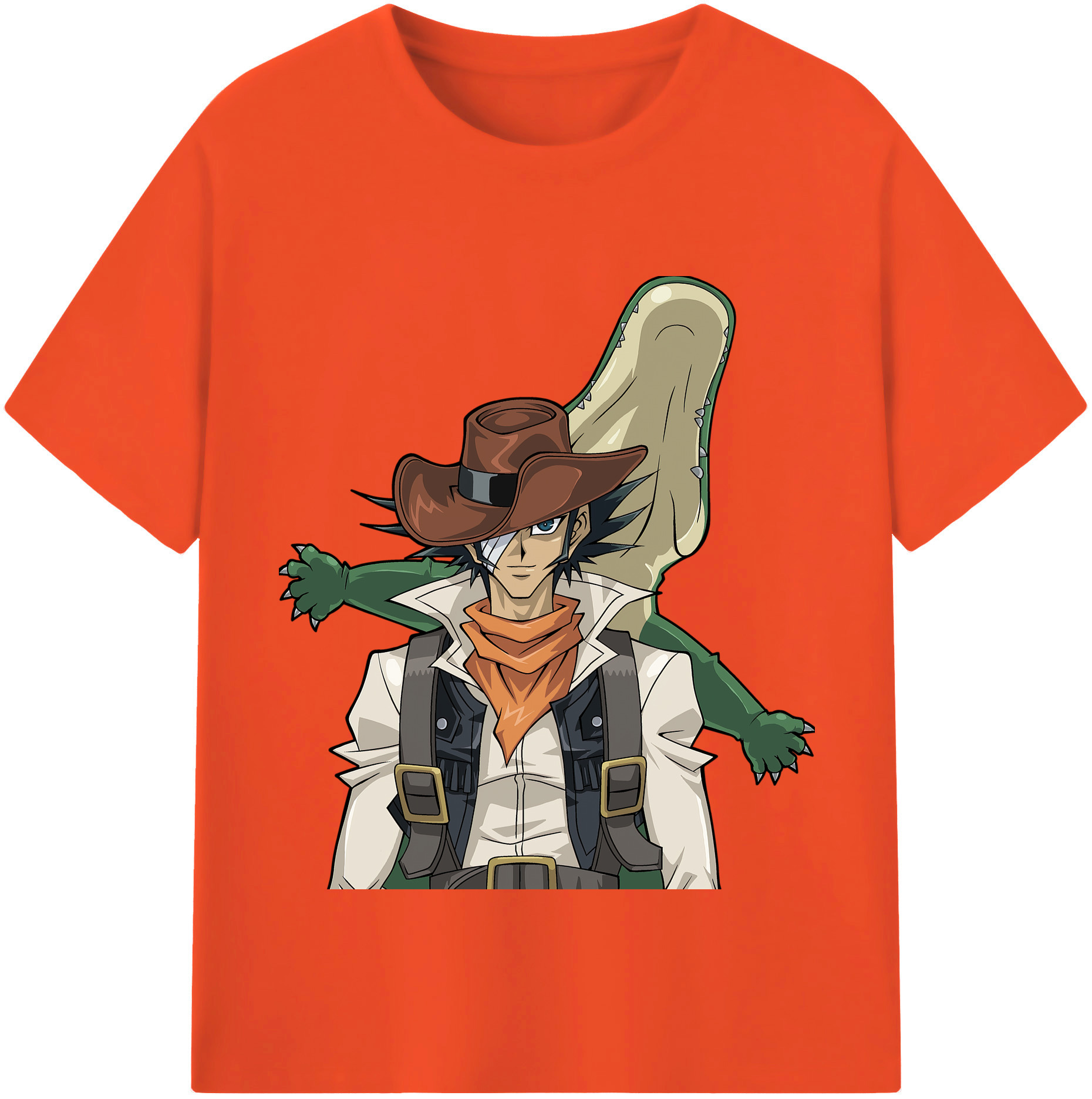 （画像用） 遊☆戯☆王 Yu-Gi-Oh! 綿100％半袖Tシャツ（フロントプリント）