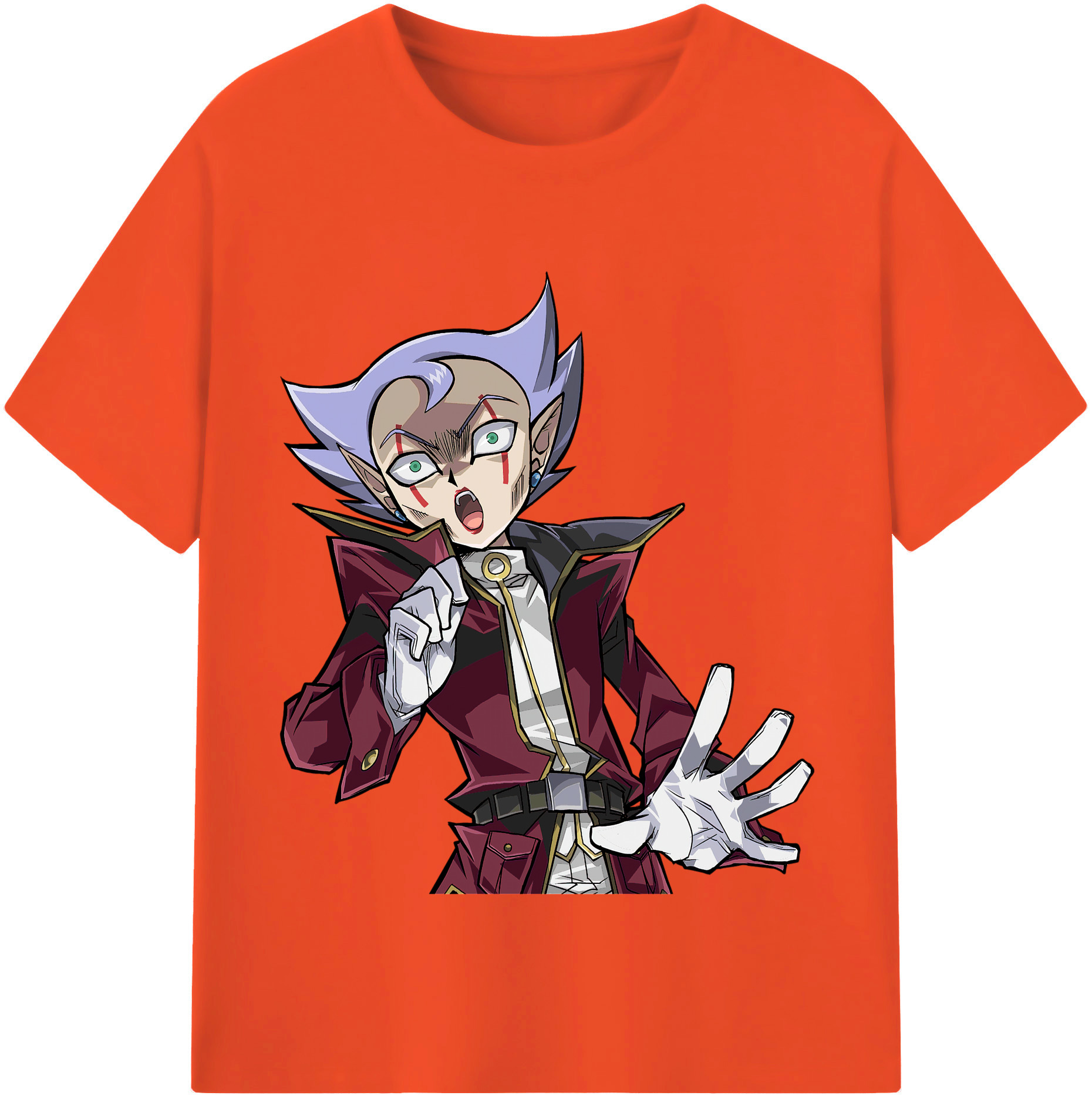 （画像用） 遊☆戯☆王 Yu-Gi-Oh! 綿100％半袖Tシャツ（フロントプリント）