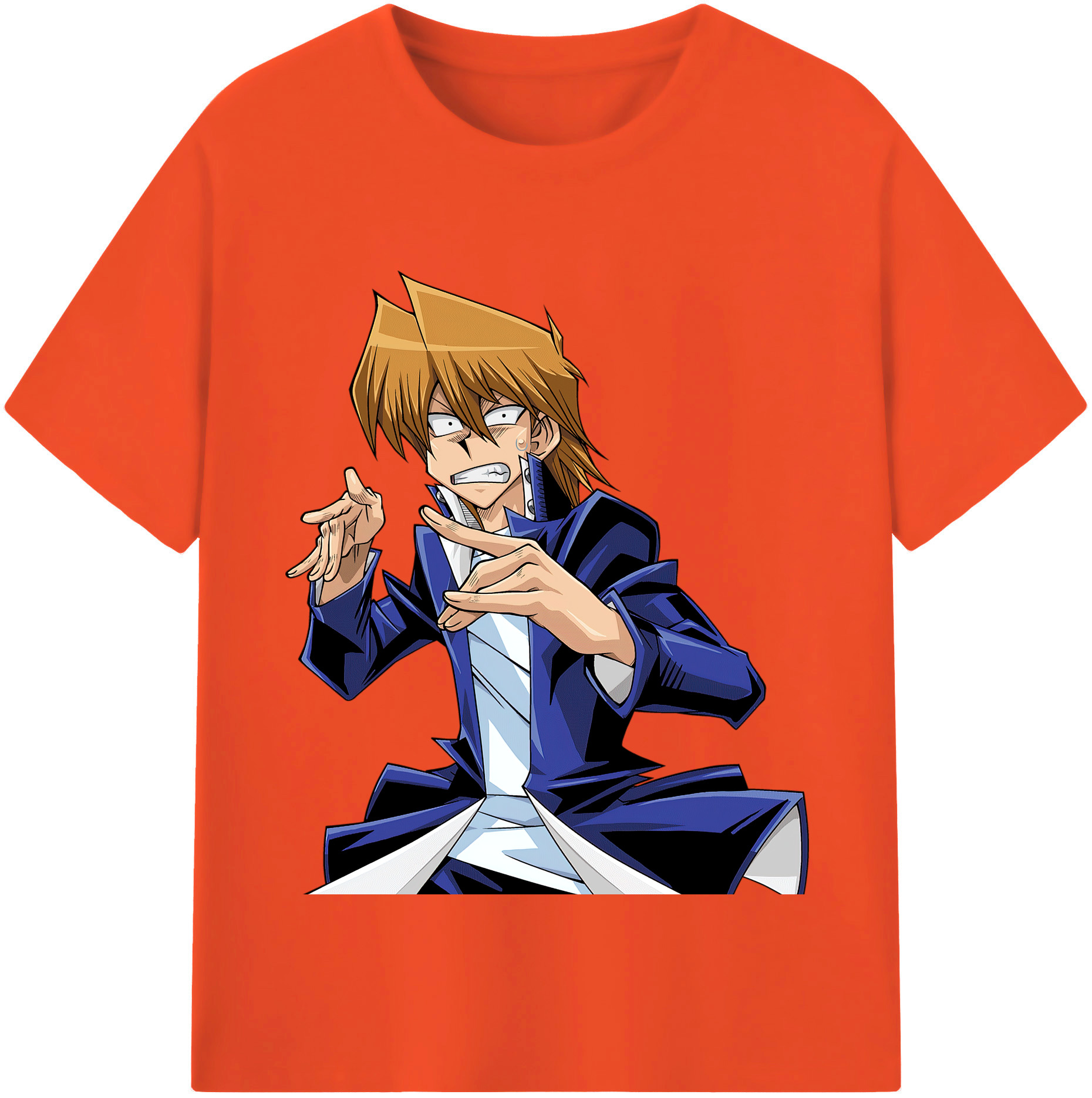 （画像用） 遊☆戯☆王 Yu-Gi-Oh! 綿100％半袖Tシャツ（フロントプリント）