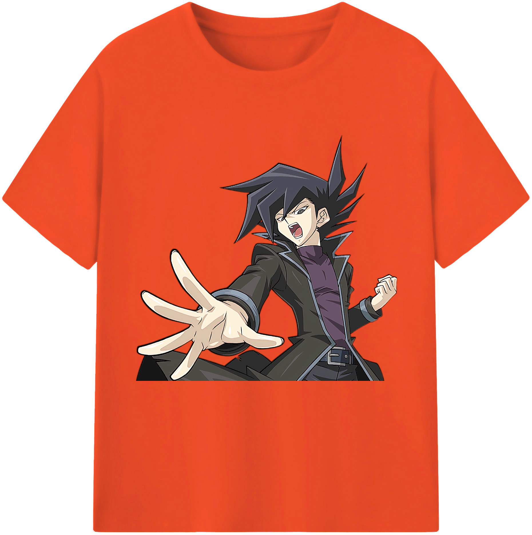 （画像用） 遊☆戯☆王 Yu-Gi-Oh! 綿100％半袖Tシャツ（フロントプリント）
