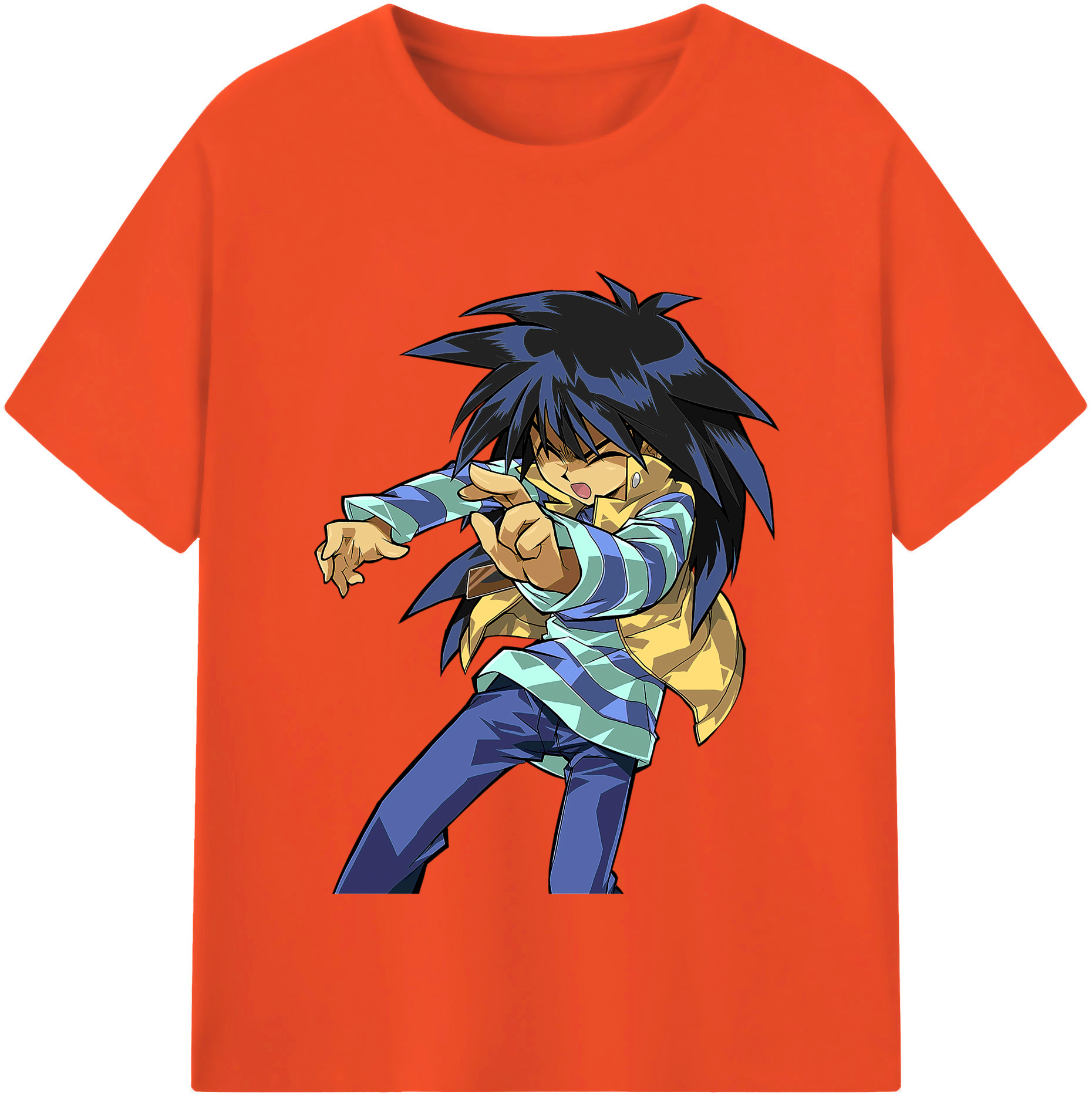 （画像用） 遊☆戯☆王 Yu-Gi-Oh! 綿100％半袖Tシャツ（フロントプリント）