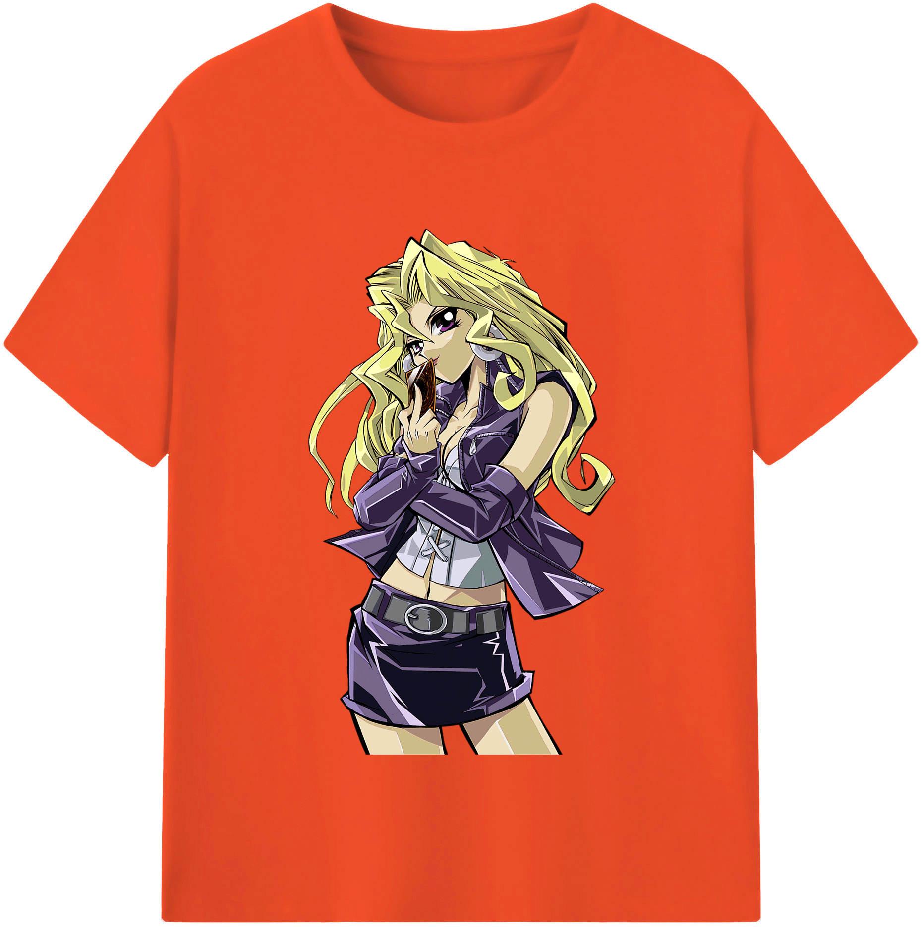 （画像用） 遊☆戯☆王 Yu-Gi-Oh! 綿100％半袖Tシャツ（フロントプリント）