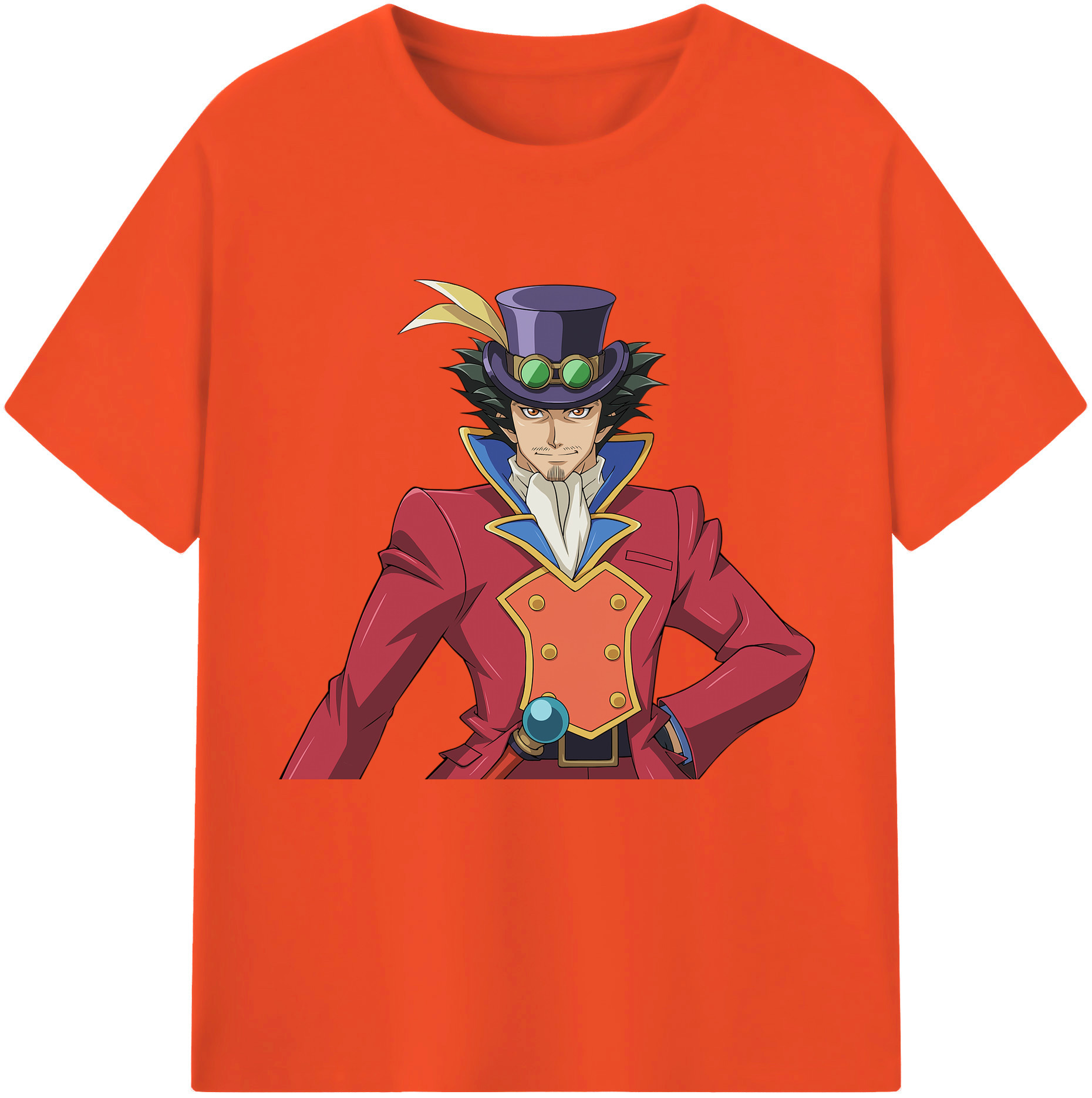 （画像用） 遊☆戯☆王 Yu-Gi-Oh! 綿100％半袖Tシャツ（フロントプリント）