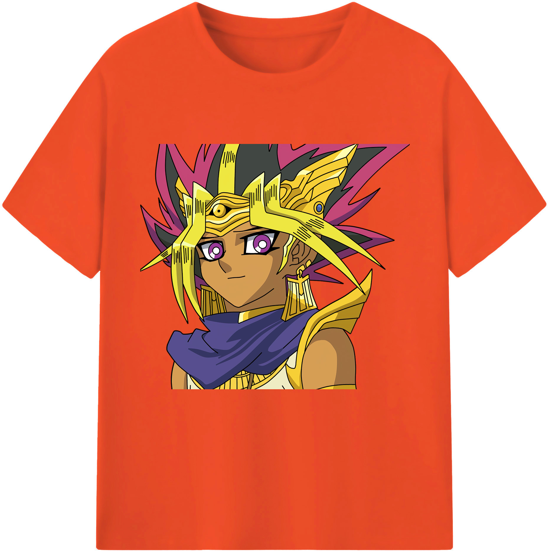（画像用） 遊☆戯☆王 Yu-Gi-Oh! 綿100％半袖Tシャツ（フロントプリント）