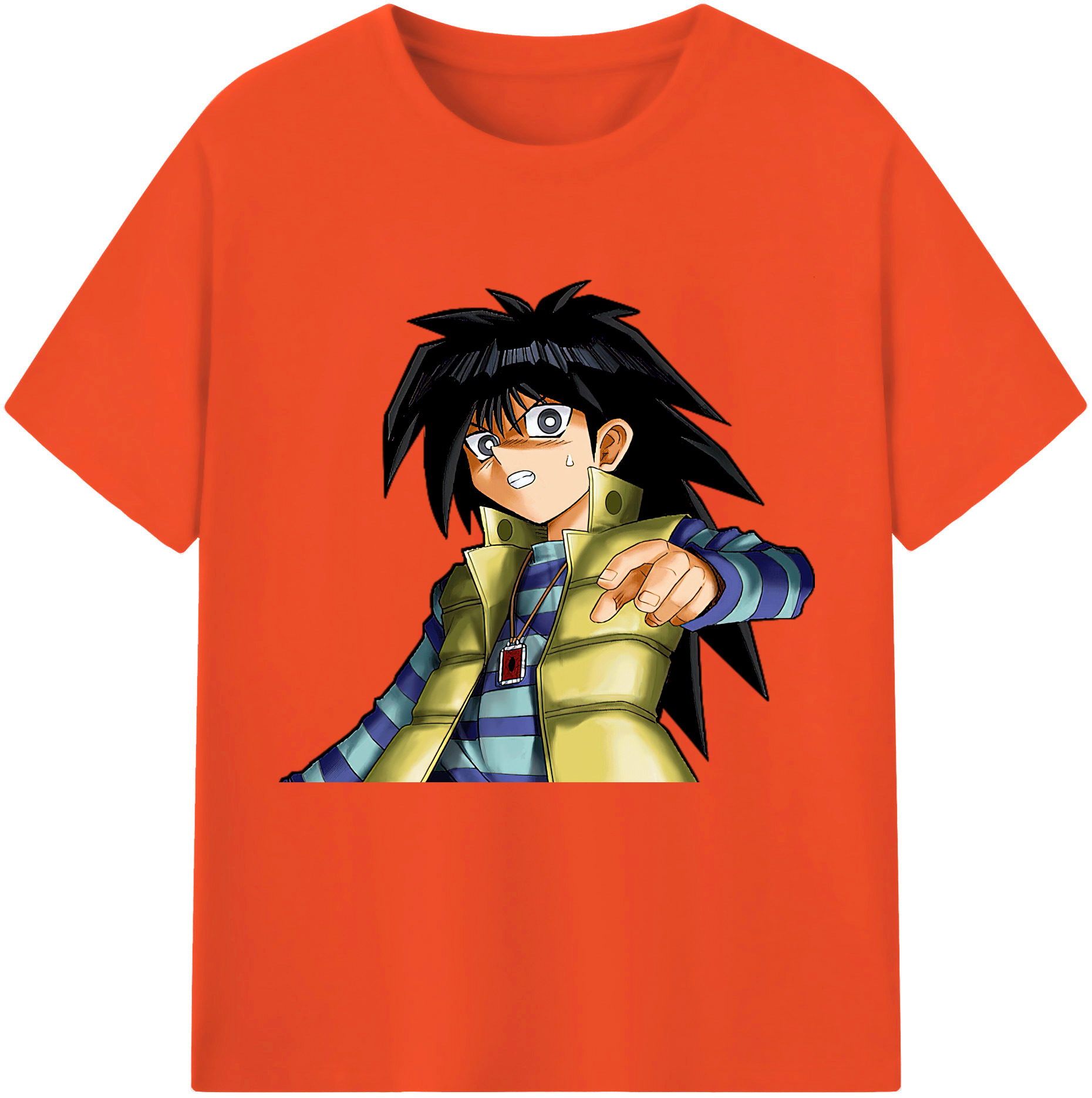 （画像用） 遊☆戯☆王 Yu-Gi-Oh! 綿100％半袖Tシャツ（フロントプリント）