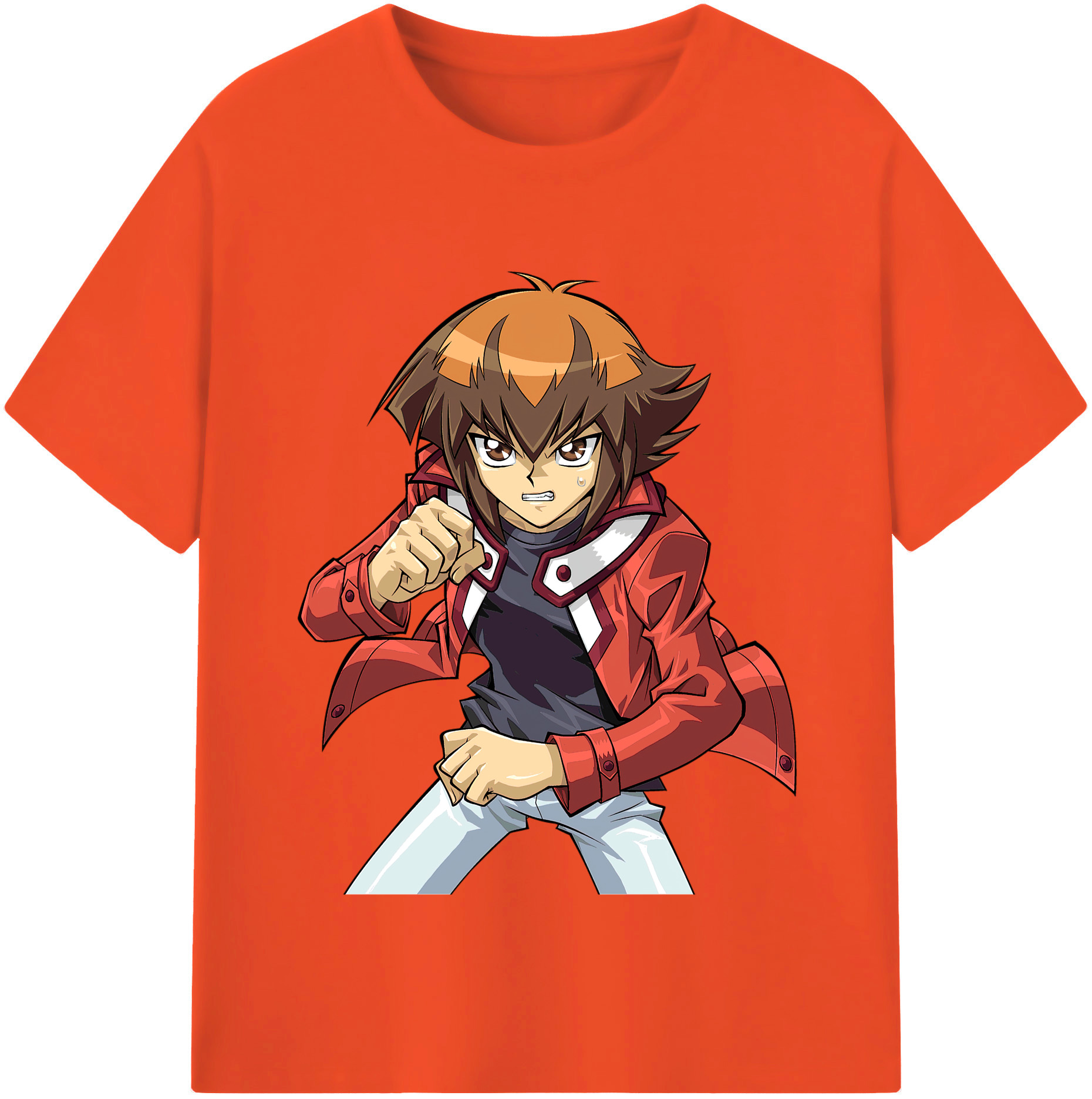 （画像用） 遊☆戯☆王 Yu-Gi-Oh! 綿100％半袖Tシャツ（フロントプリント）