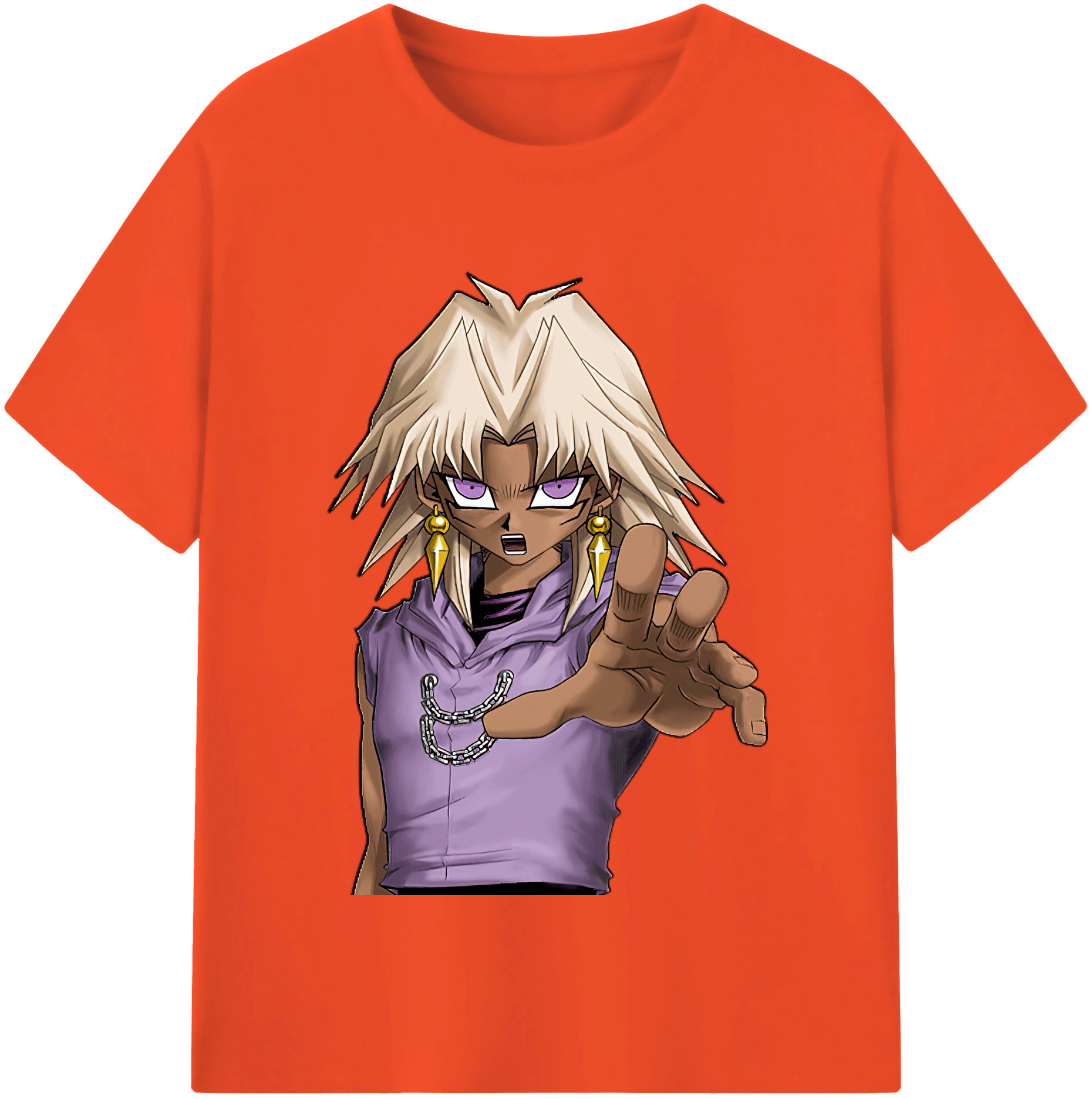 （画像用） 遊☆戯☆王 Yu-Gi-Oh! 綿100％半袖Tシャツ（フロントプリント）