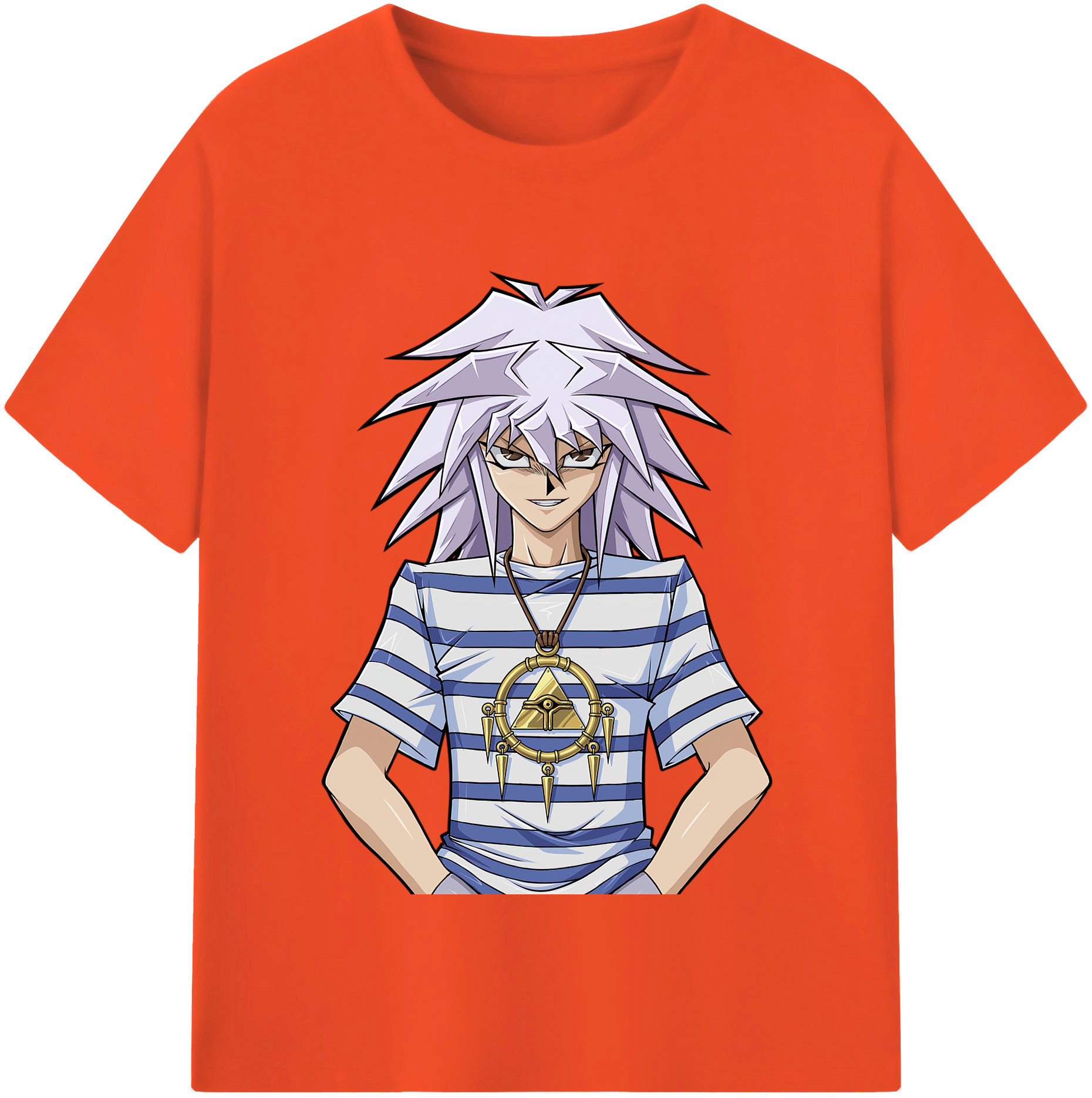 （画像用） 遊☆戯☆王 Yu-Gi-Oh! 綿100％半袖Tシャツ（フロントプリント）