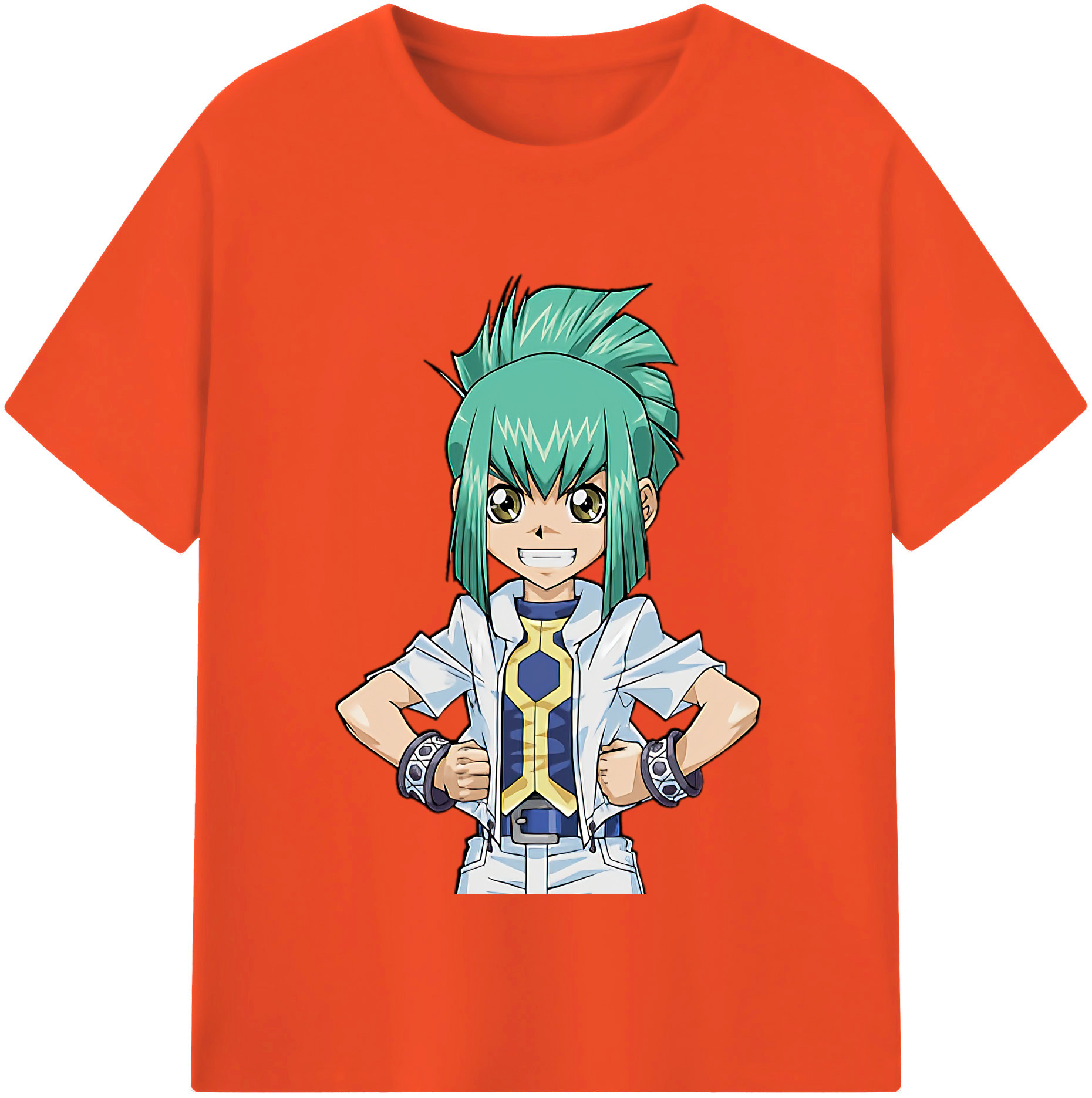 （画像用） 遊☆戯☆王 Yu-Gi-Oh! 綿100％半袖Tシャツ（フロントプリント）