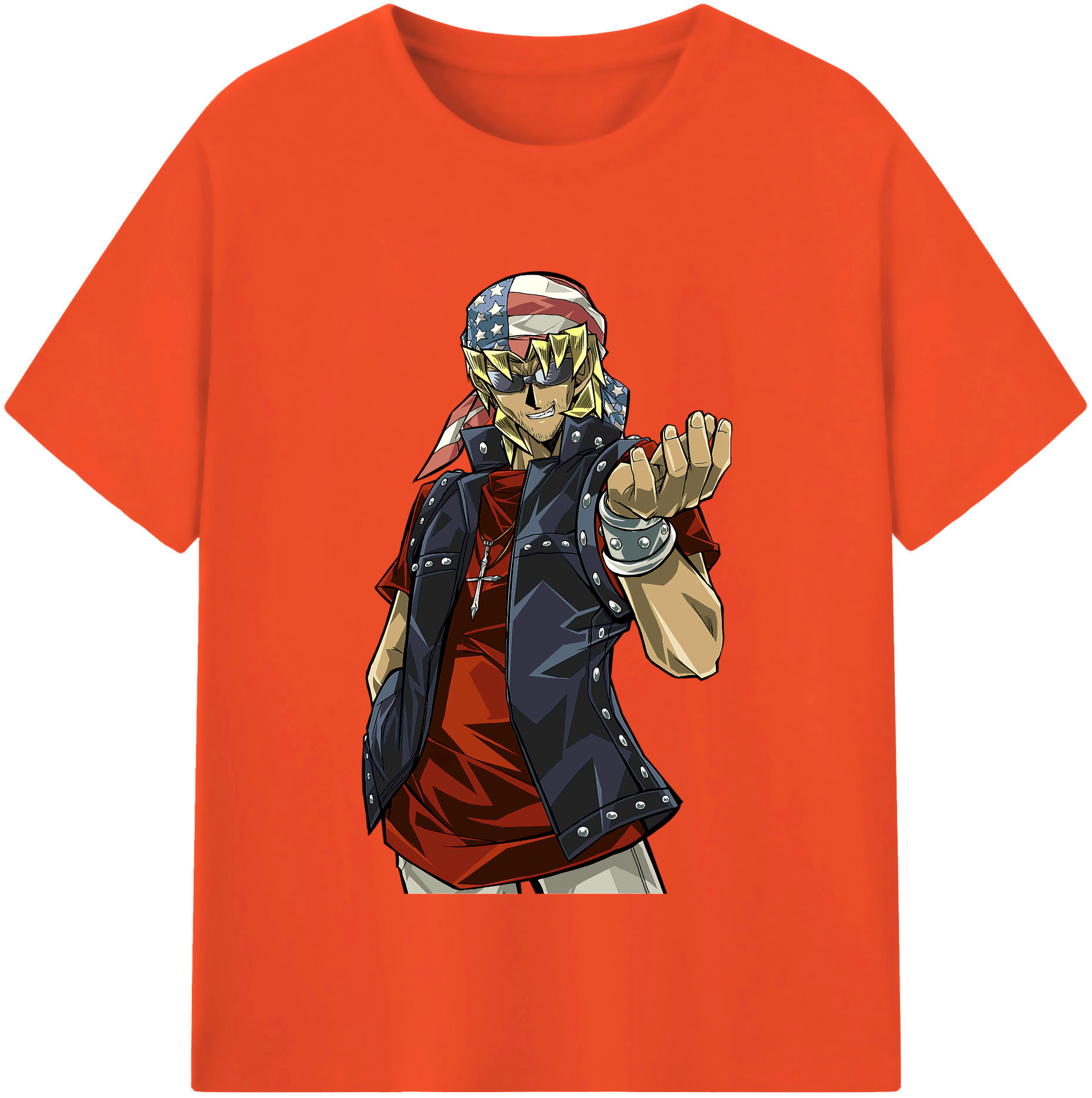 （画像用） 遊☆戯☆王 Yu-Gi-Oh! 綿100％半袖Tシャツ（フロントプリント）