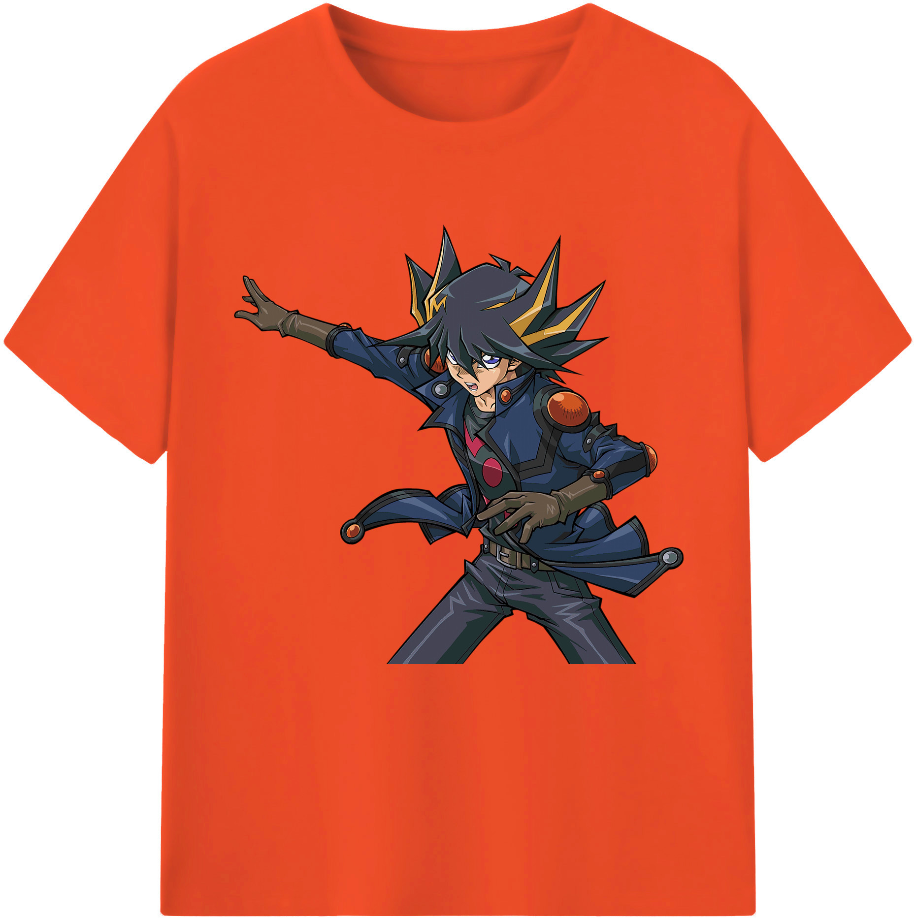 （画像用） 遊☆戯☆王 Yu-Gi-Oh! 綿100％半袖Tシャツ（フロントプリント）