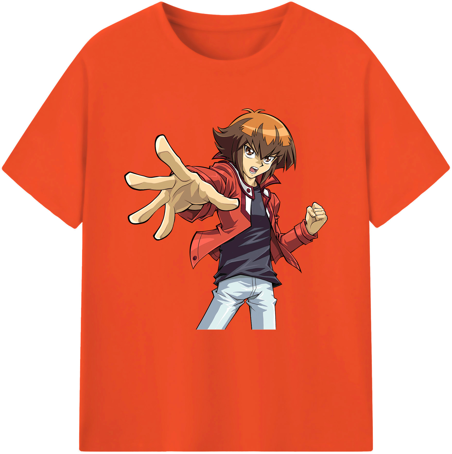 （画像用） 遊☆戯☆王 Yu-Gi-Oh! 綿100％半袖Tシャツ（フロントプリント）