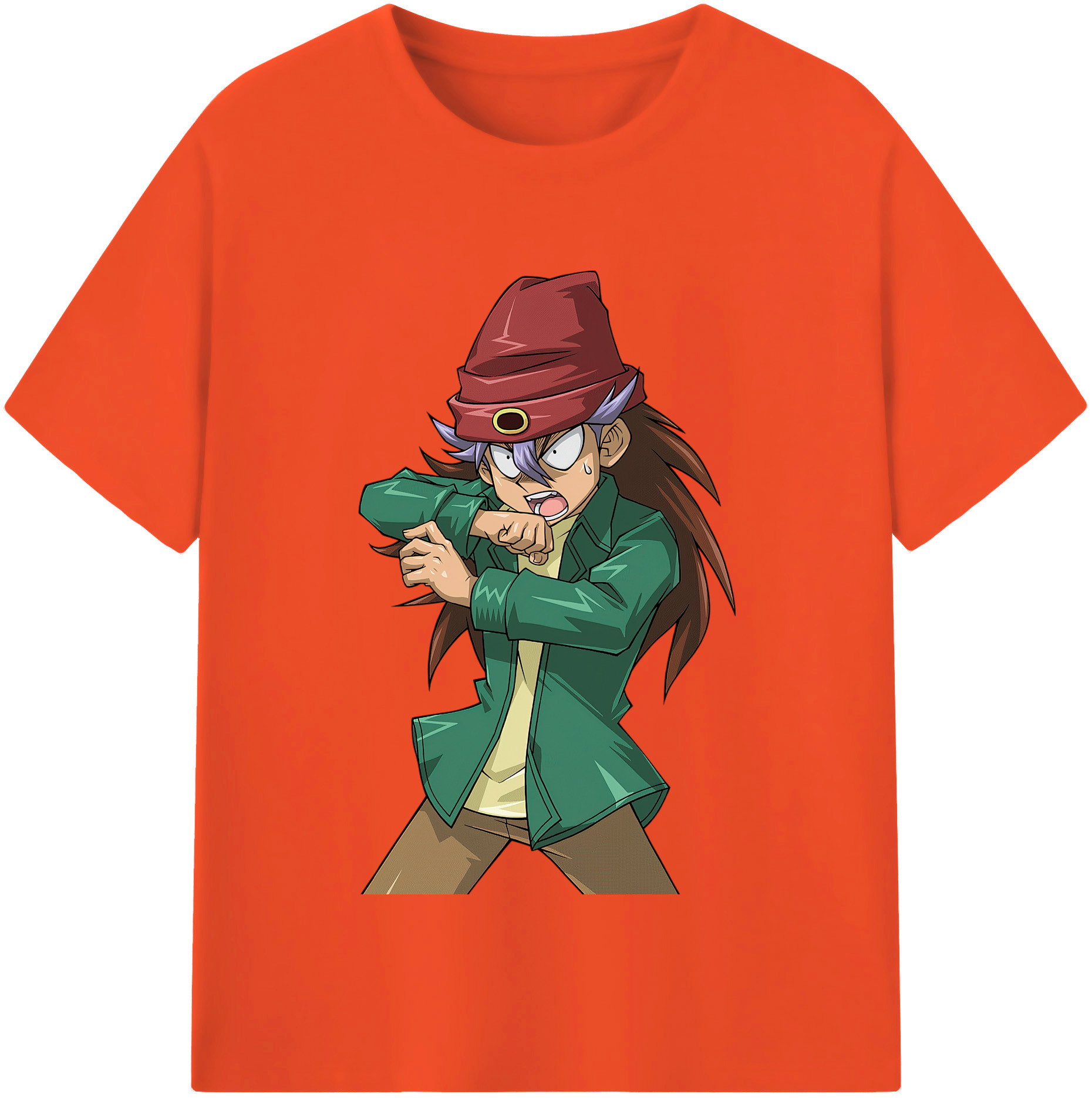 （画像用） 遊☆戯☆王 Yu-Gi-Oh! 綿100％半袖Tシャツ（フロントプリント）