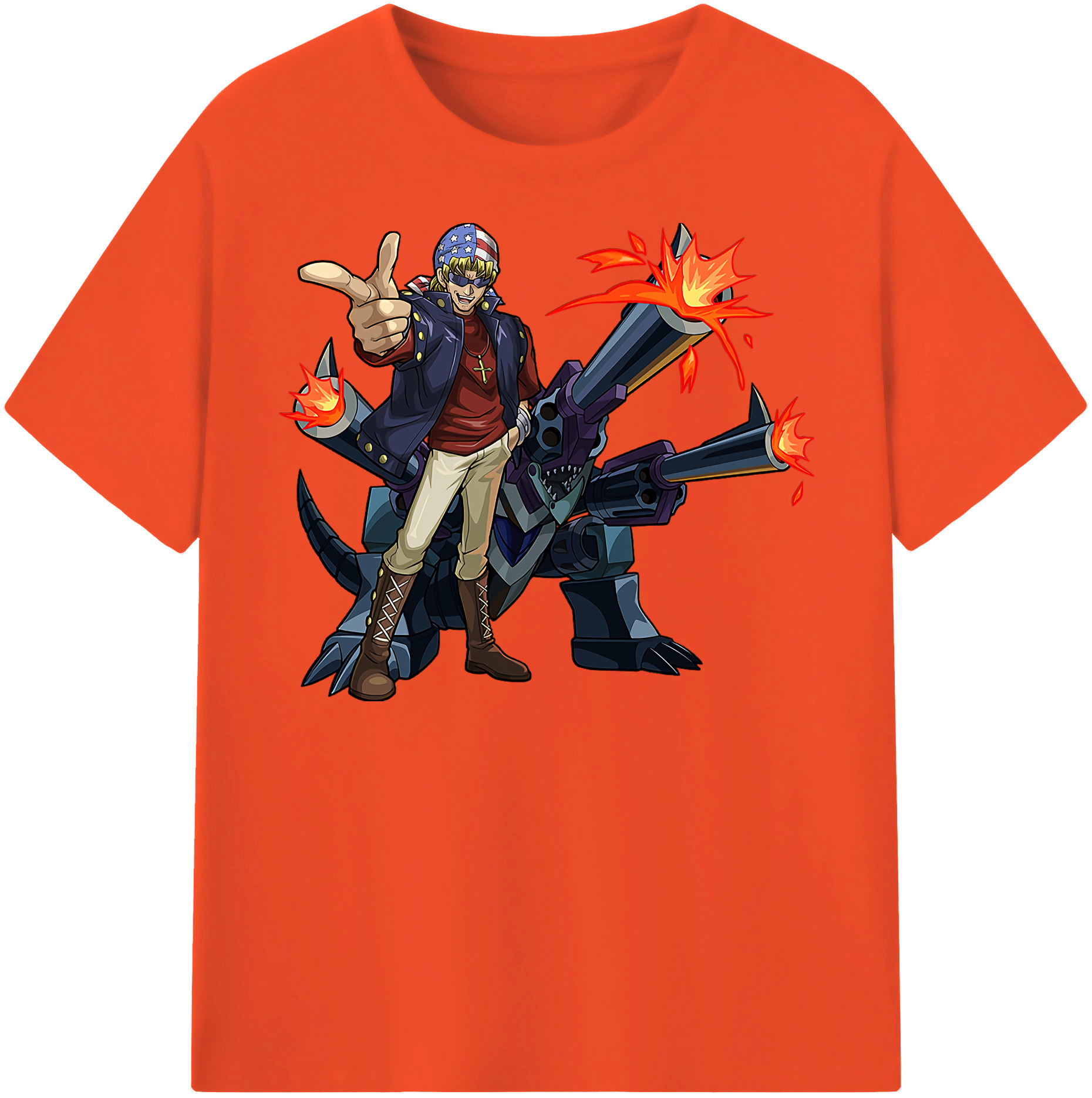 （画像用） 遊☆戯☆王 Yu-Gi-Oh! 綿100％半袖Tシャツ（フロントプリント）