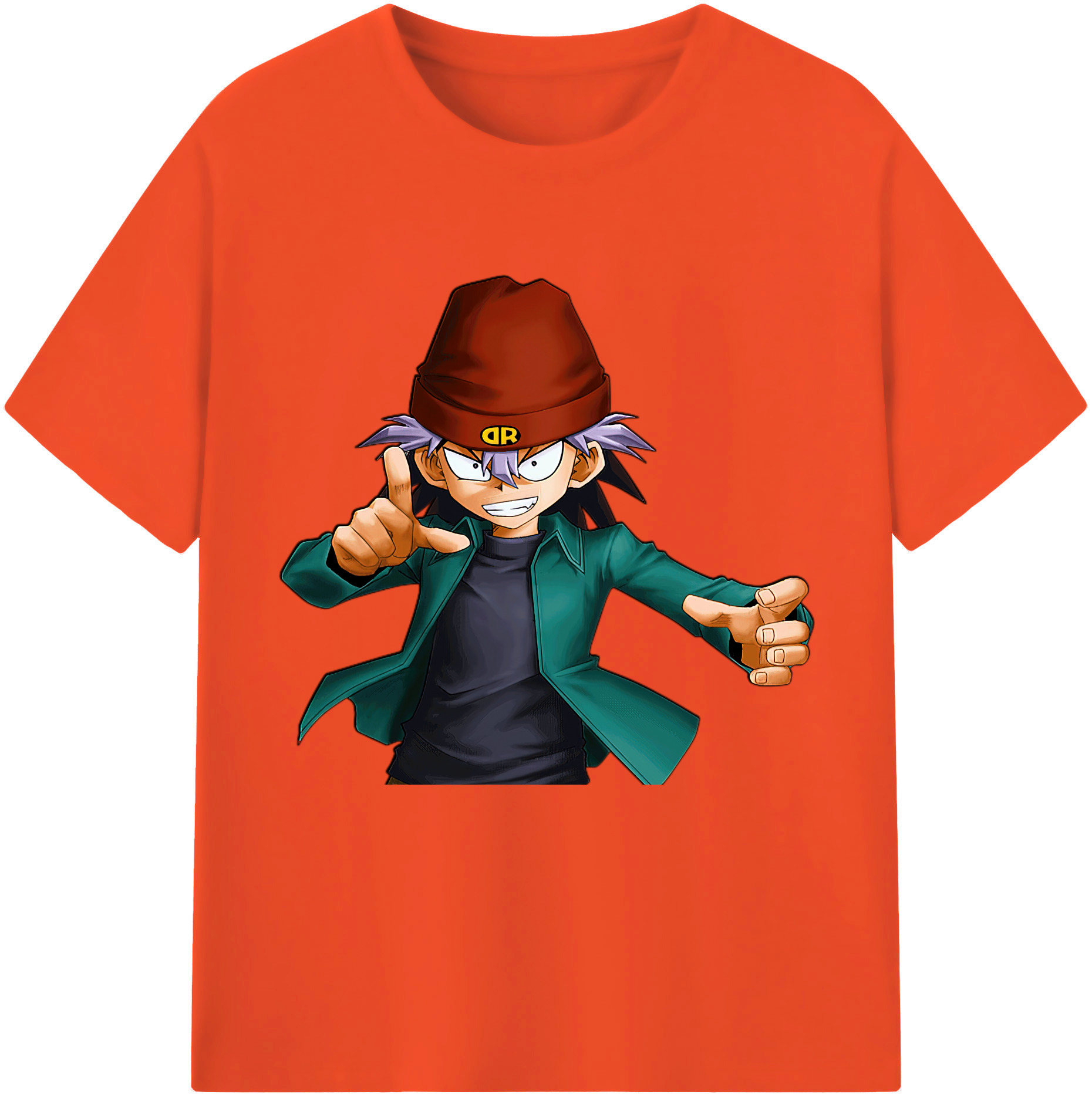 （画像用） 遊☆戯☆王 Yu-Gi-Oh! 綿100％半袖Tシャツ（フロントプリント）