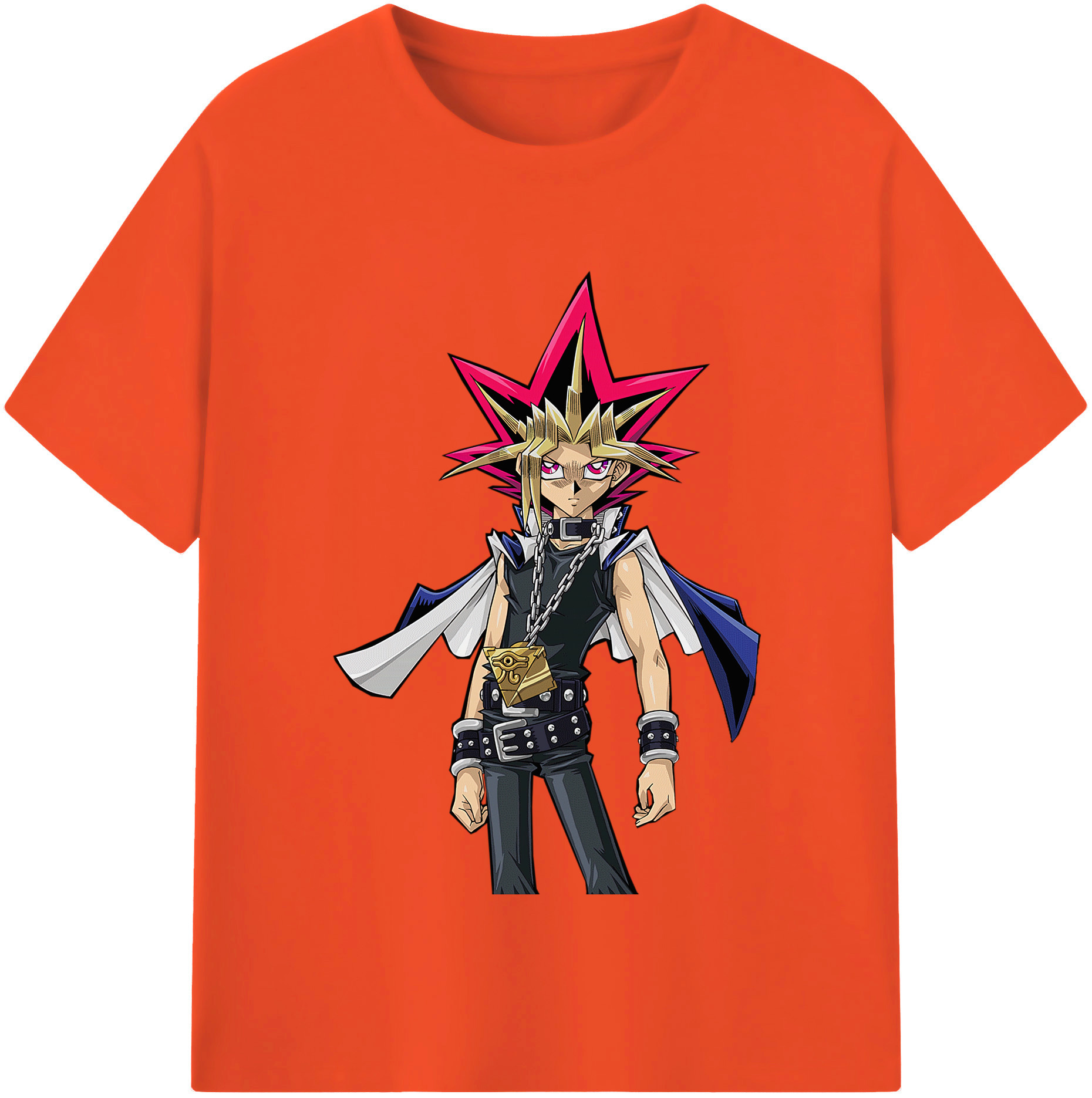 （画像用） 遊☆戯☆王 Yu-Gi-Oh! 綿100％半袖Tシャツ（フロントプリント）
