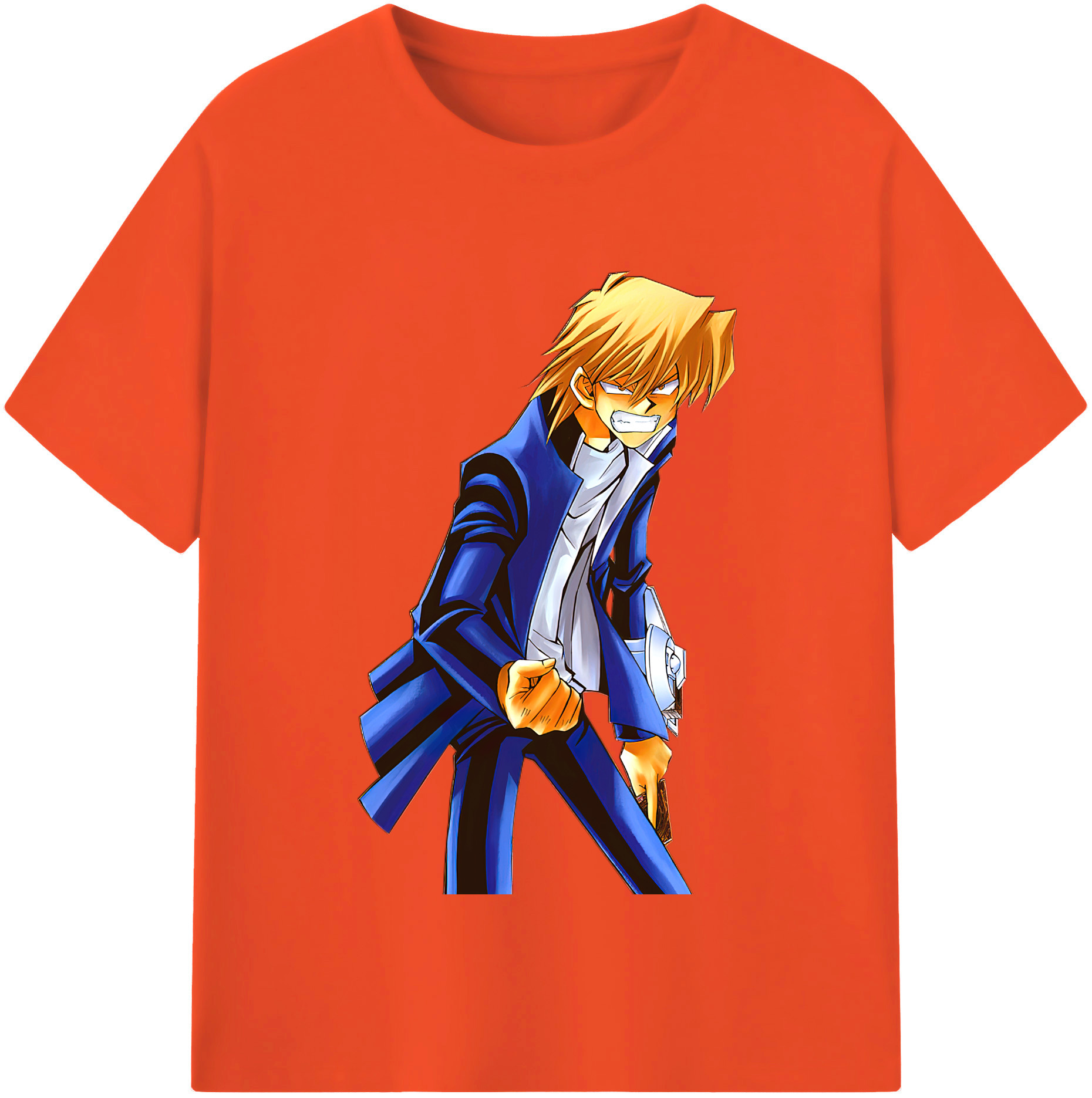 （画像用） 遊☆戯☆王 Yu-Gi-Oh! 綿100％半袖Tシャツ（フロントプリント）