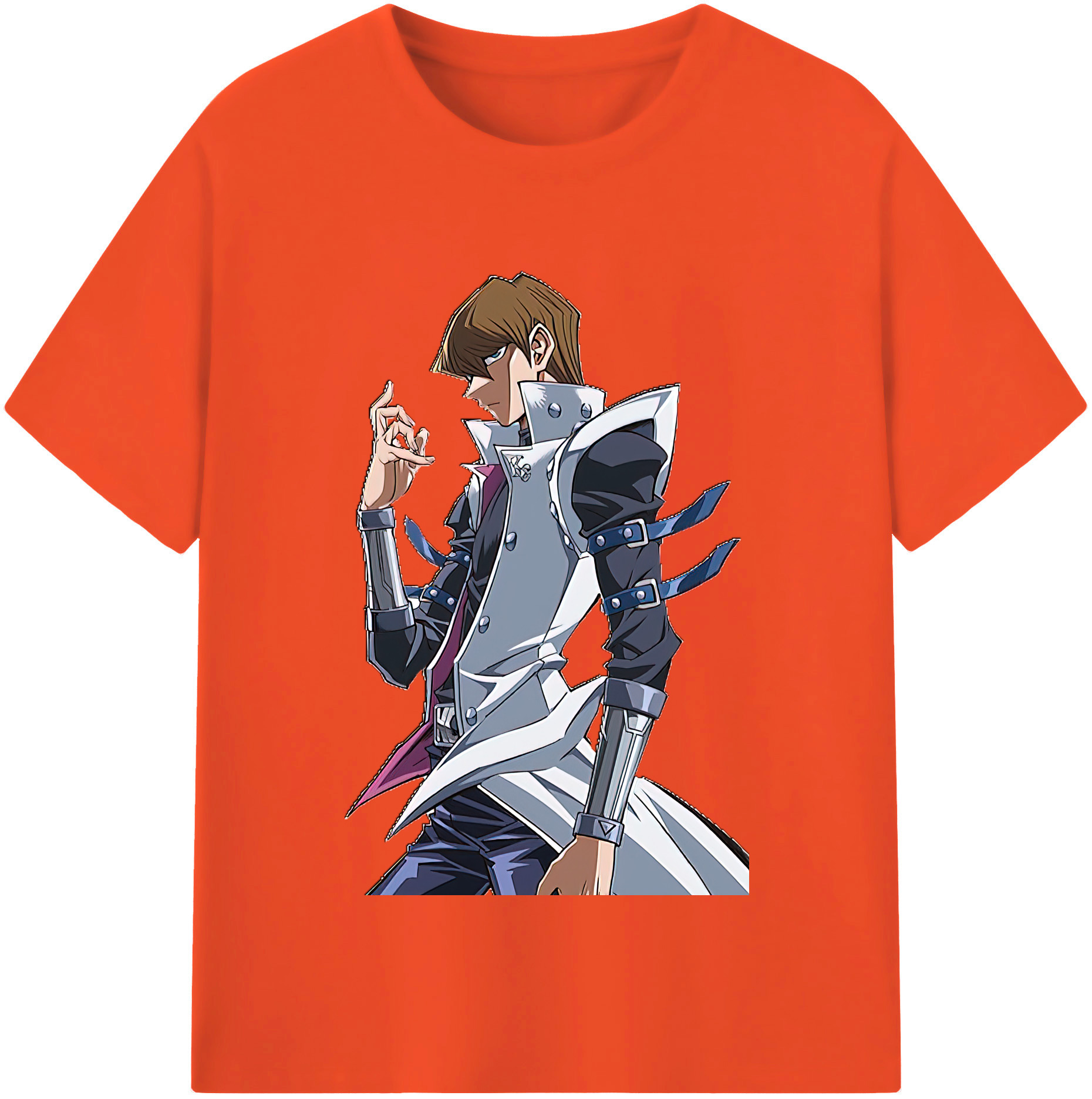 （画像用） 遊☆戯☆王 Yu-Gi-Oh! 綿100％半袖Tシャツ（フロントプリント）