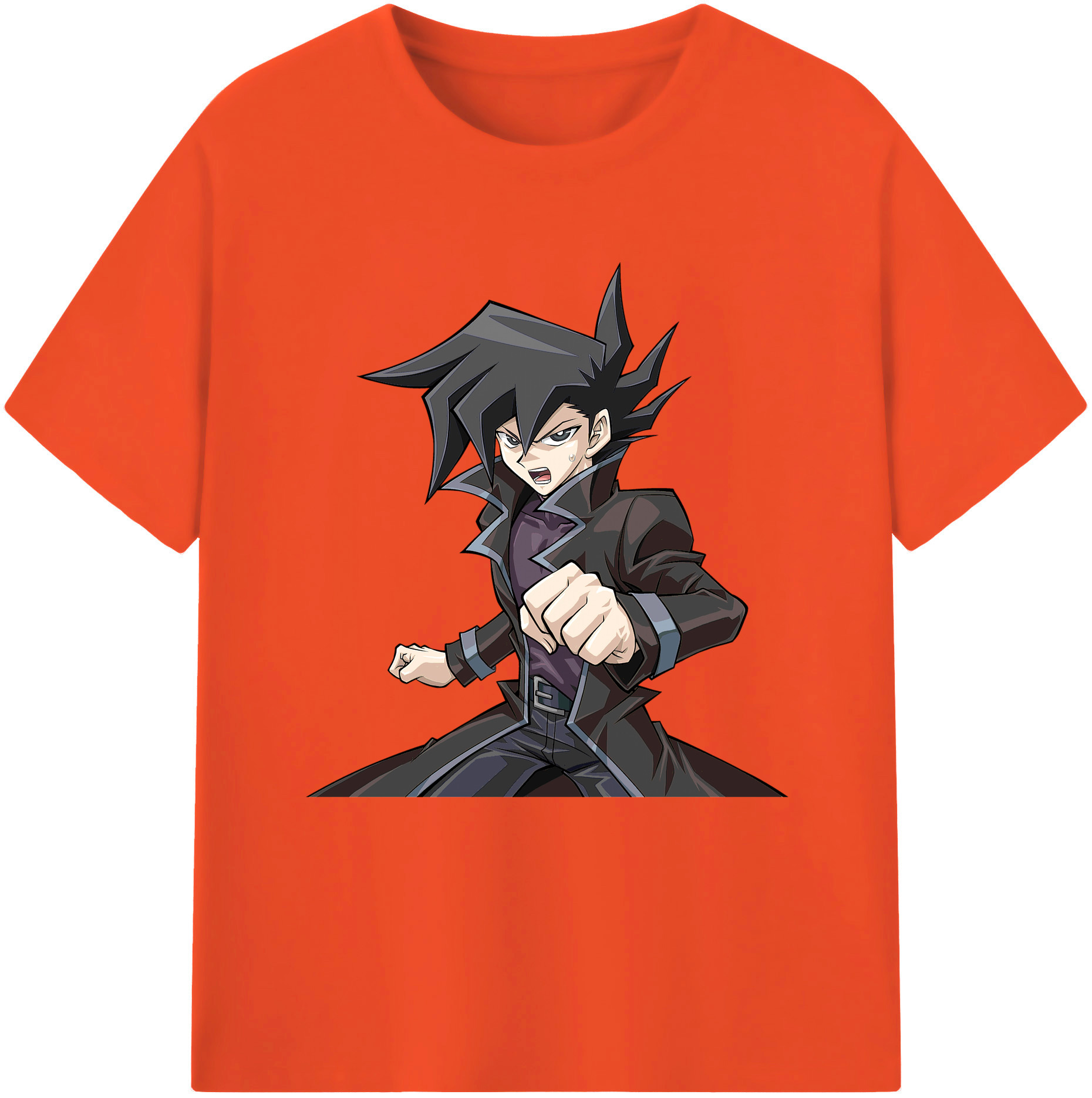 （画像用） 遊☆戯☆王 Yu-Gi-Oh! 綿100％半袖Tシャツ（フロントプリント）