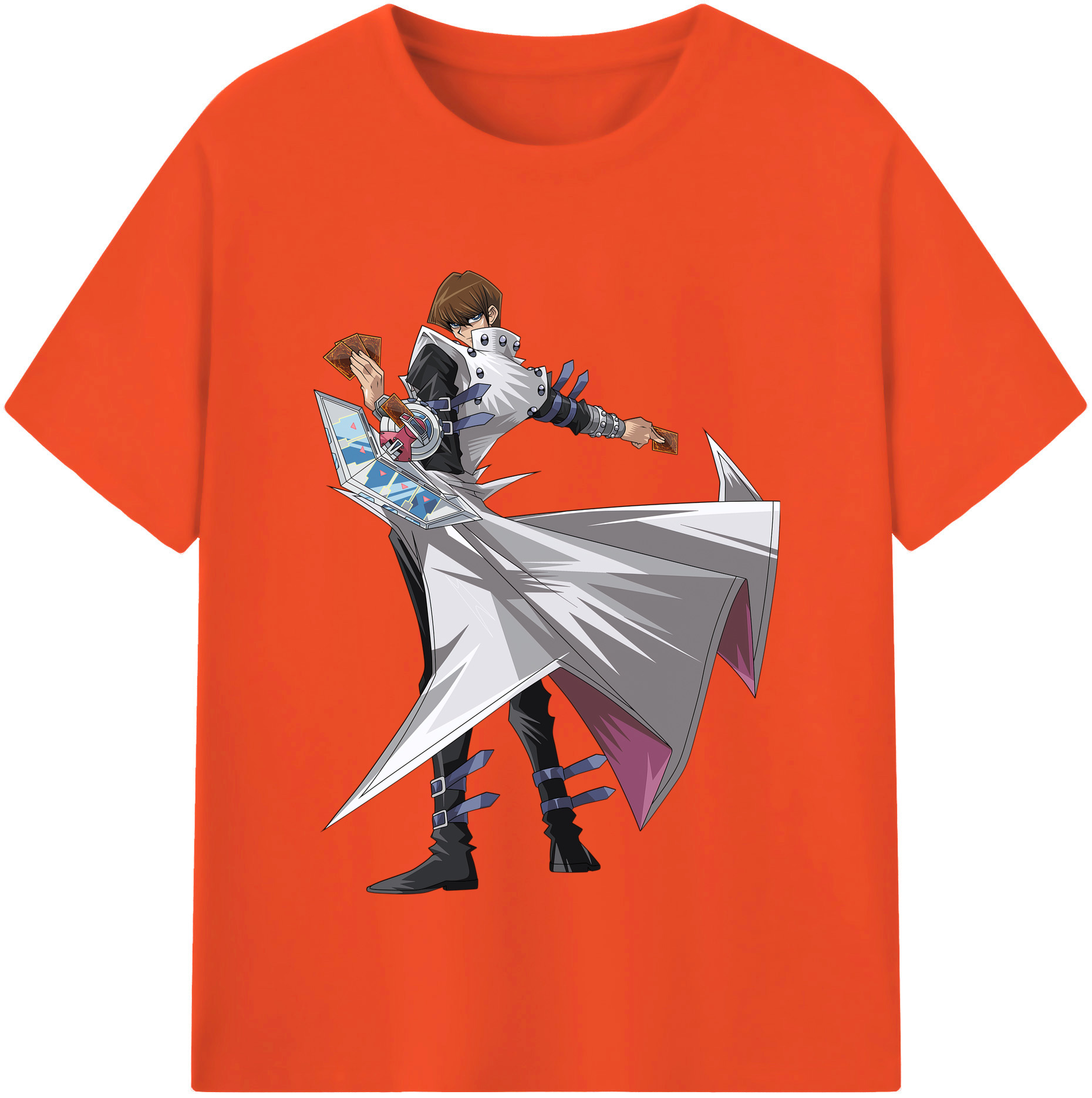 （画像用） 遊☆戯☆王 Yu-Gi-Oh! 綿100％半袖Tシャツ（フロントプリント）