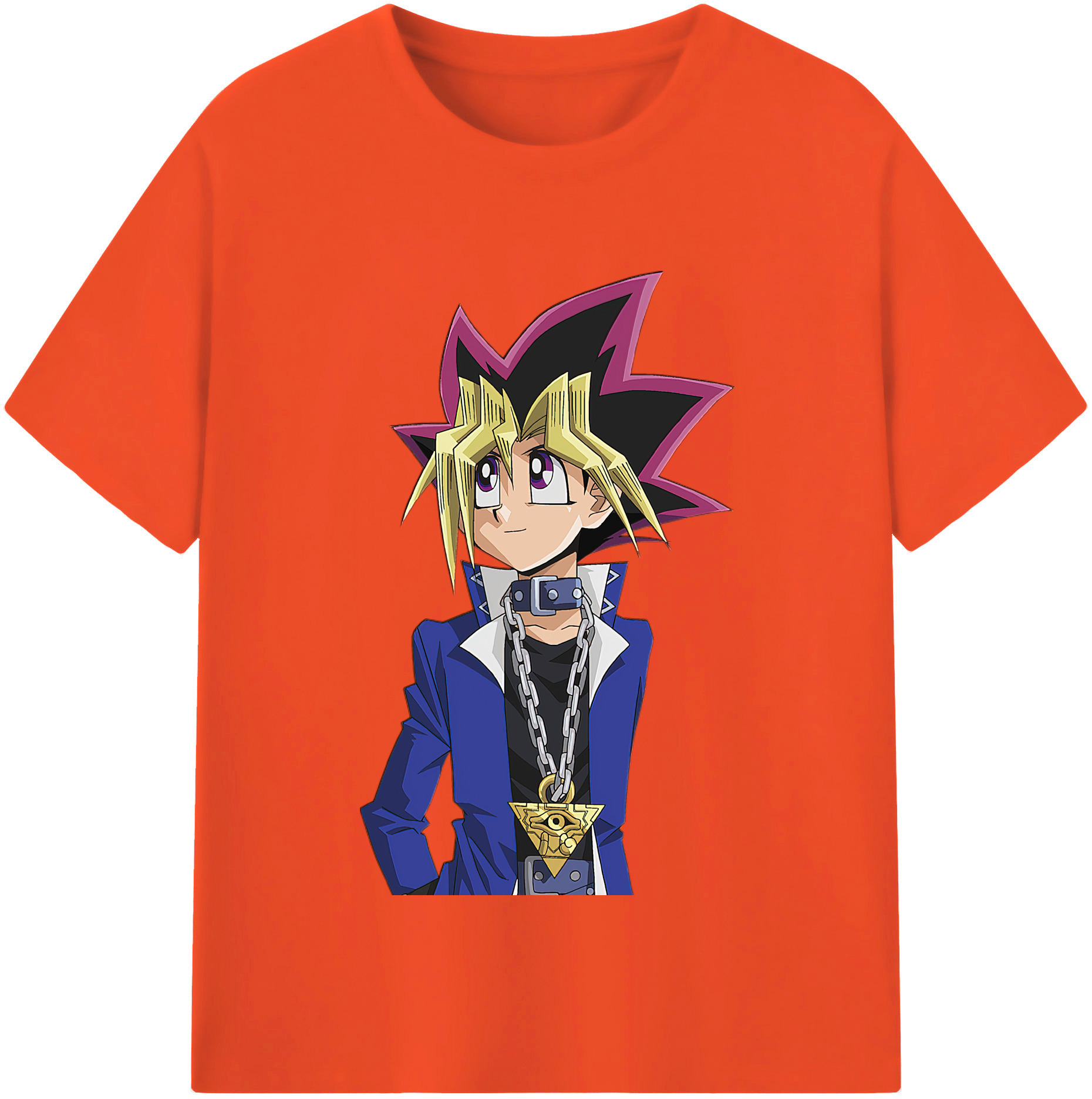 （画像用） 遊☆戯☆王 Yu-Gi-Oh! 綿100％半袖Tシャツ（フロントプリント）